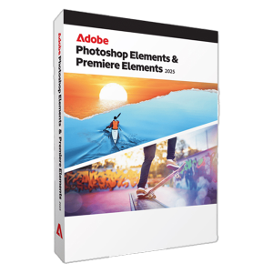 Adobe Photoshop & Premiere Elements 2025 1/3God WIN/MAC