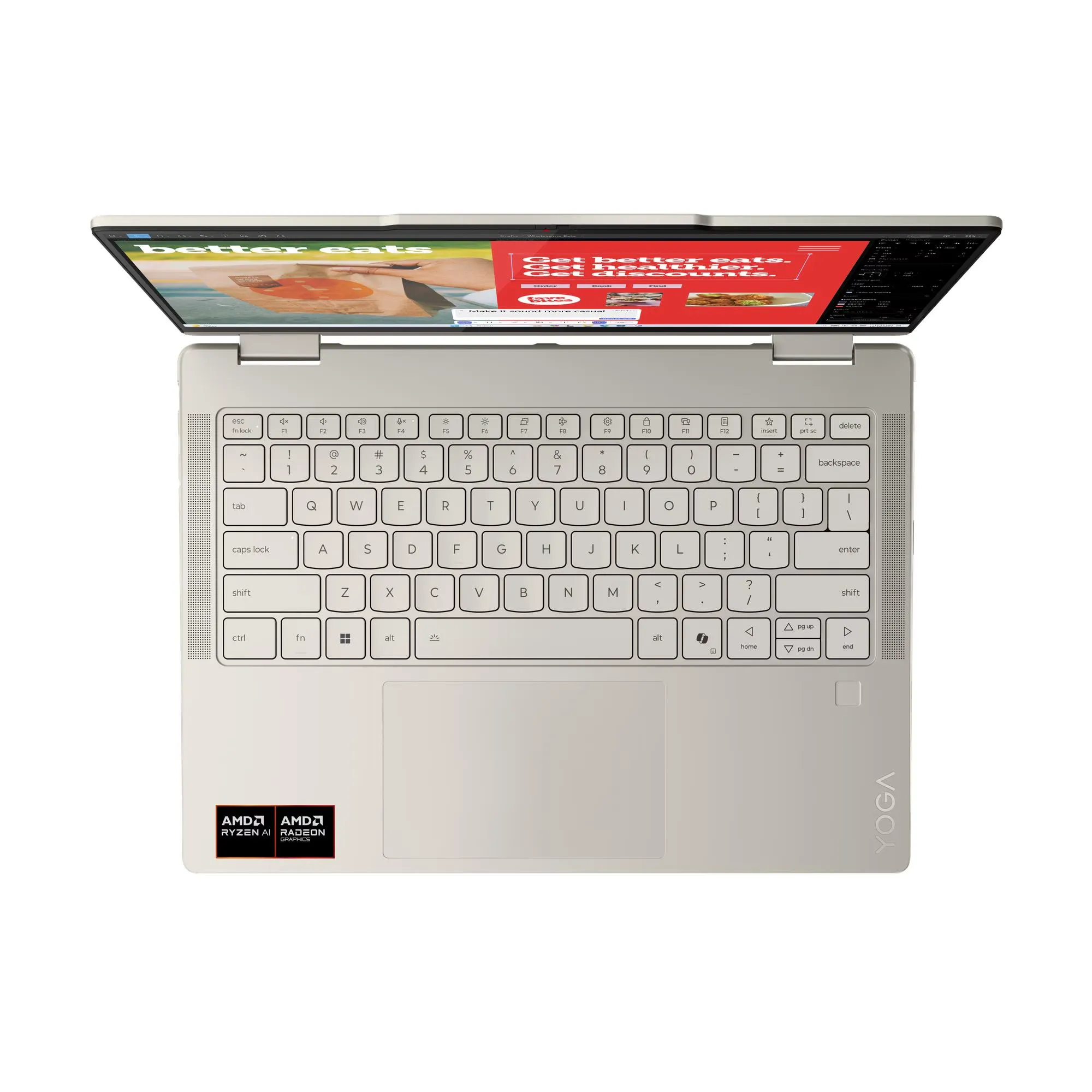 Lenovo Yoga 7 2-u-1 14AKP10 AI5-340/16GB/512GB/W11 Seashell