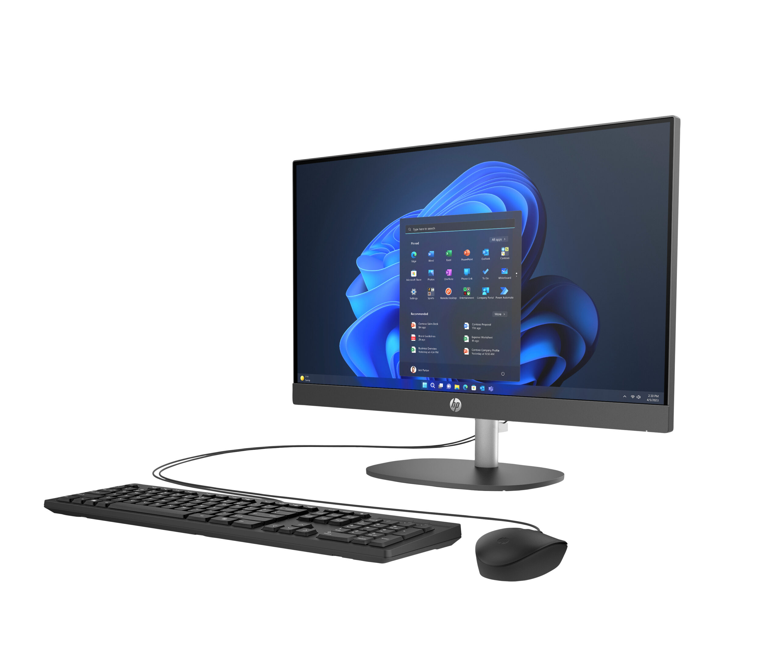HP ProOne 240 G10 — Core i3, 8 GB, 512 GB SSD