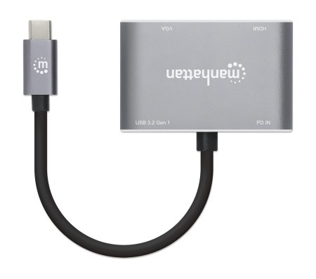 MANHATTANUSB-C to HDMI & VGA 4-in-1