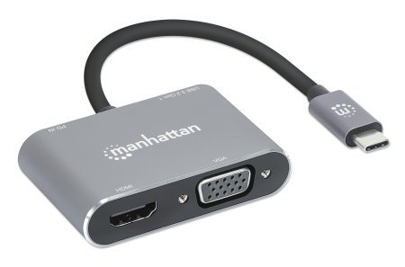 MANHATTANUSB-C to HDMI & VGA 4-in-1