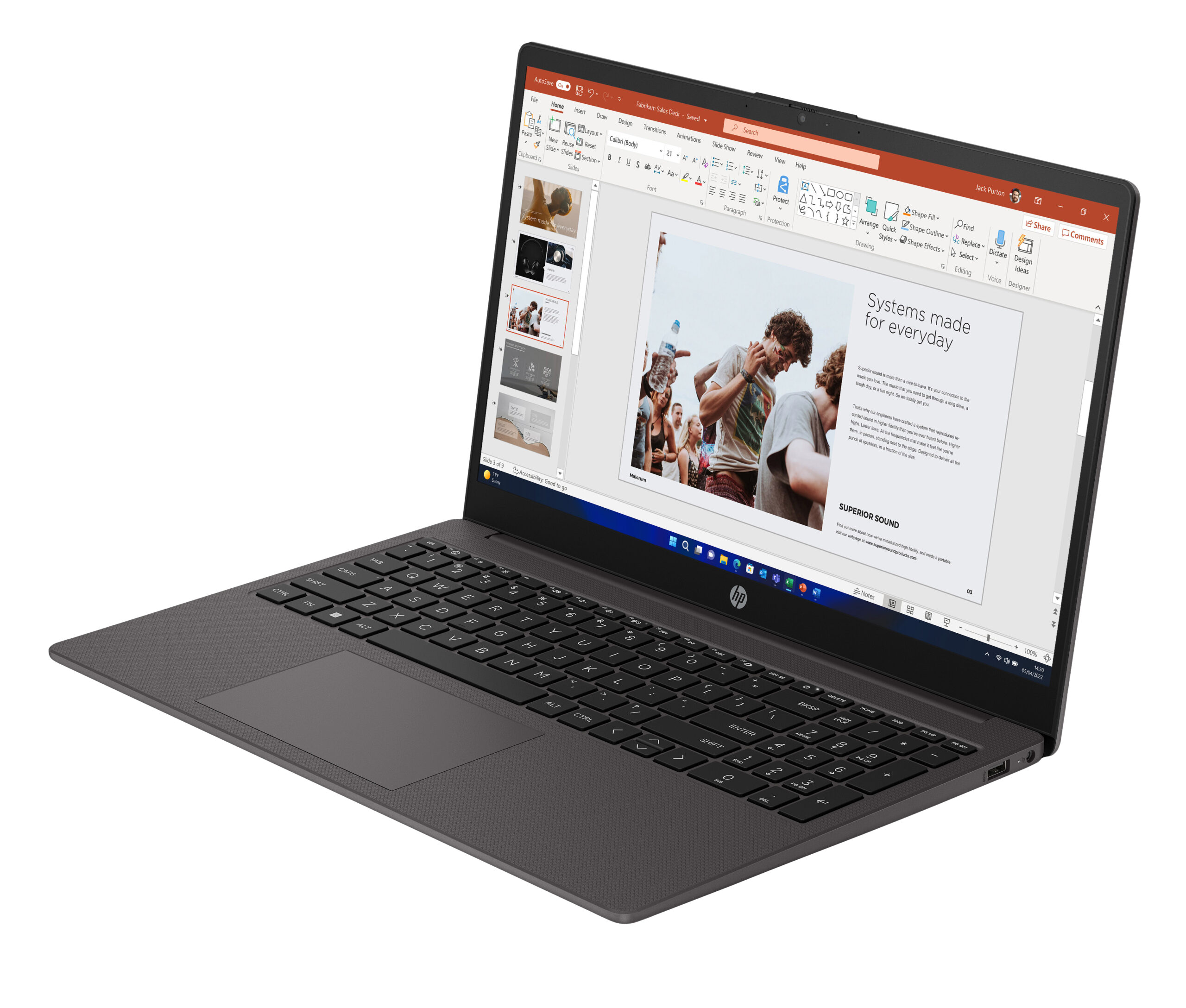 HP 250 G10 — Core i5, 8 GB, 512 GB SSD