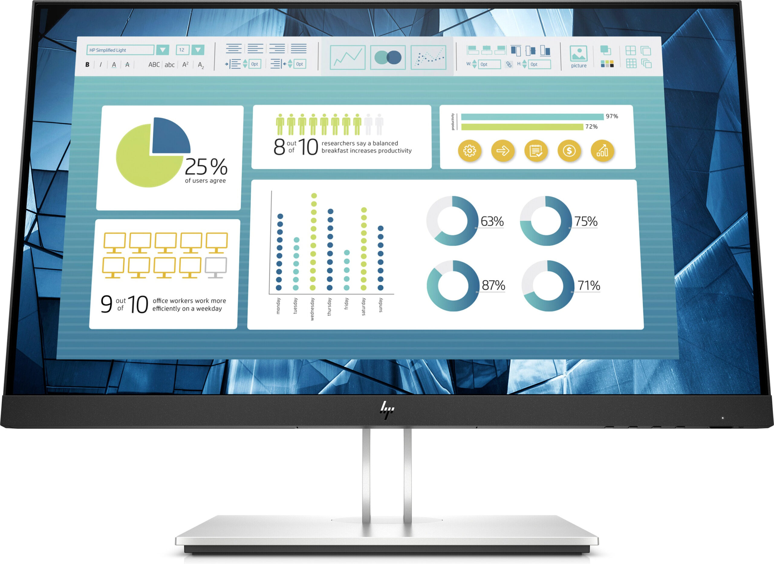 HP E22 G4 22” FHD