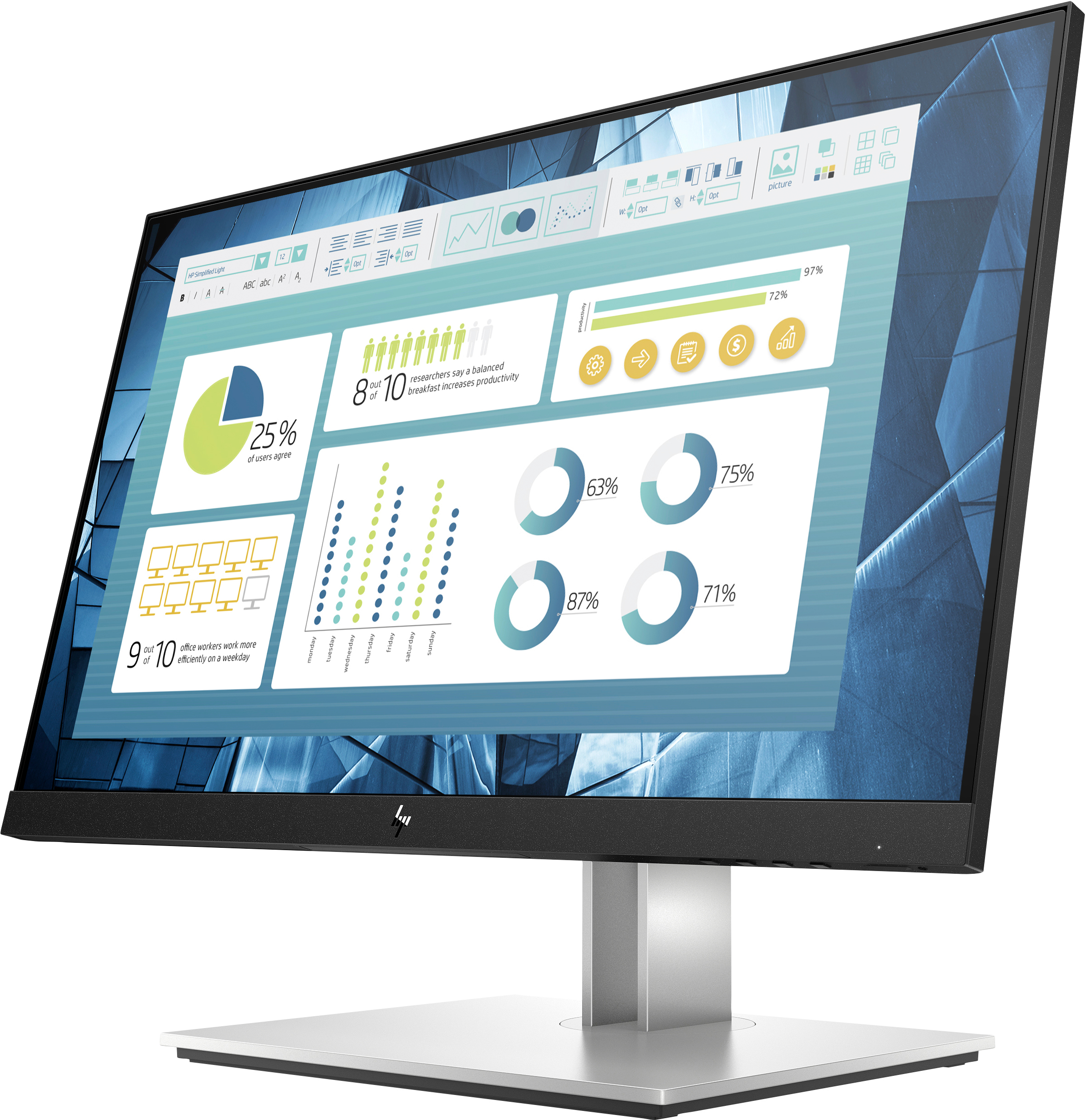 HP E22 G4 22” FHD