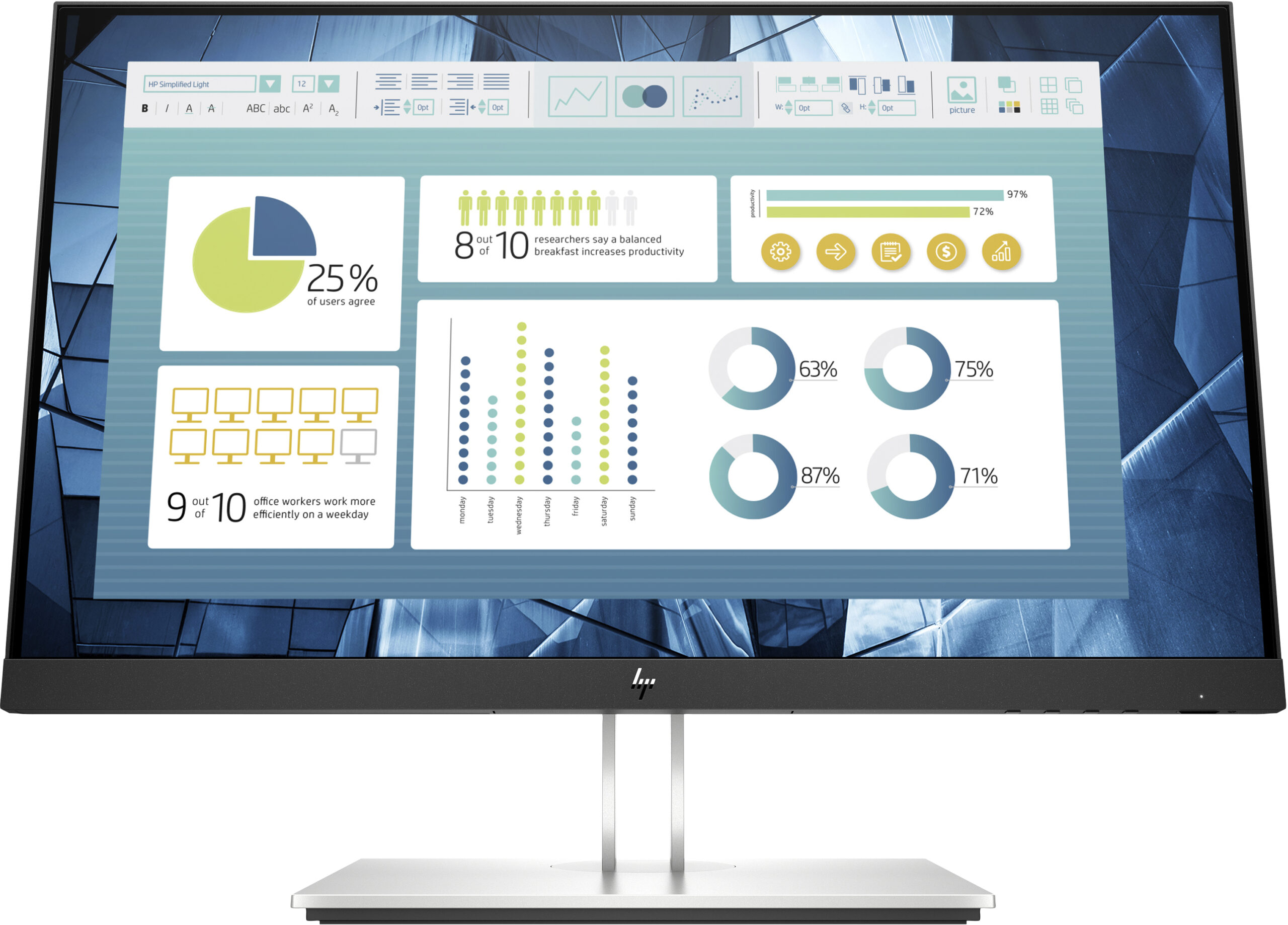 HP E22 G4 22” FHD
