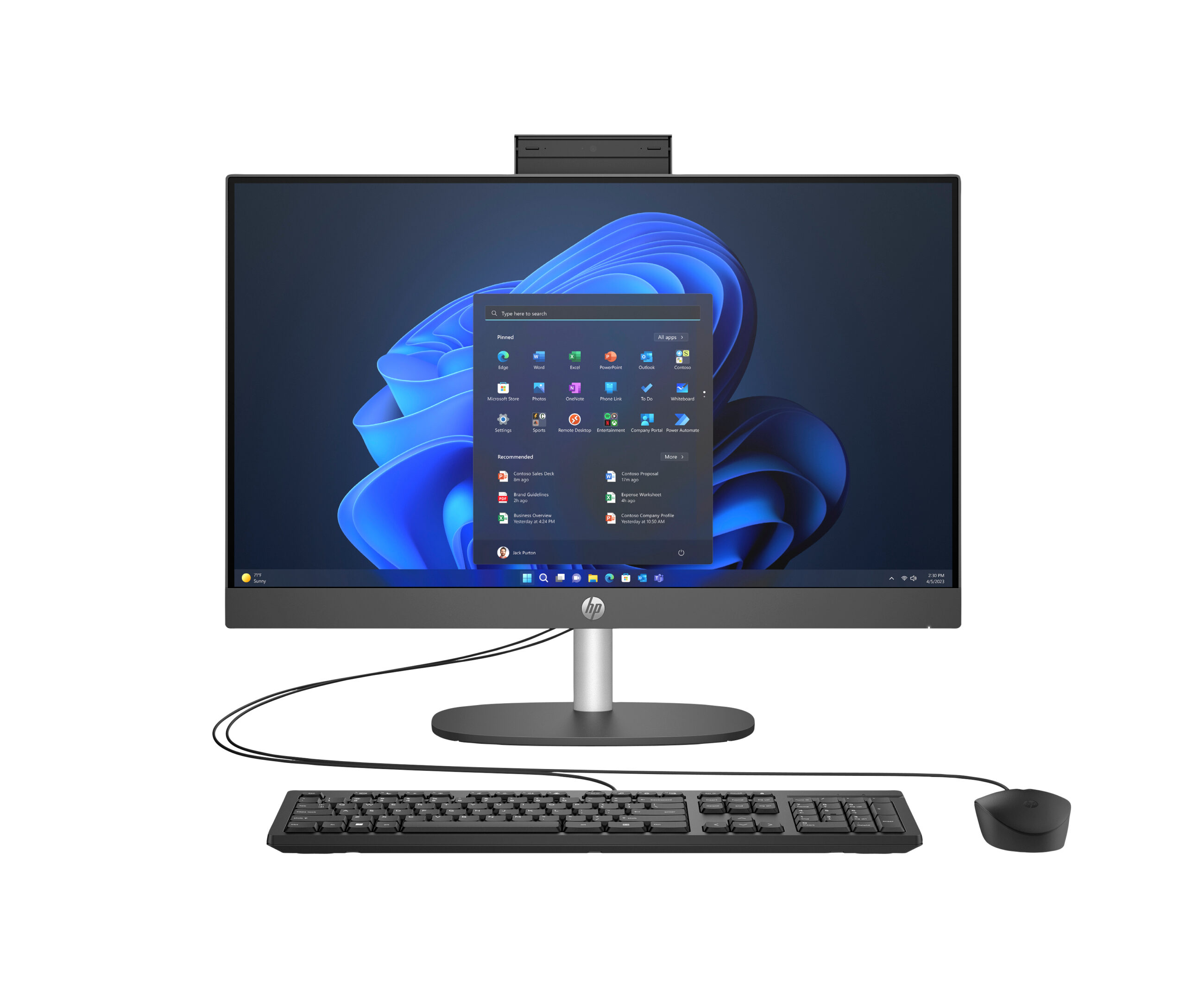 HP ProOne 240 G10 — Core i5, 16 GB, 512 GB SSD