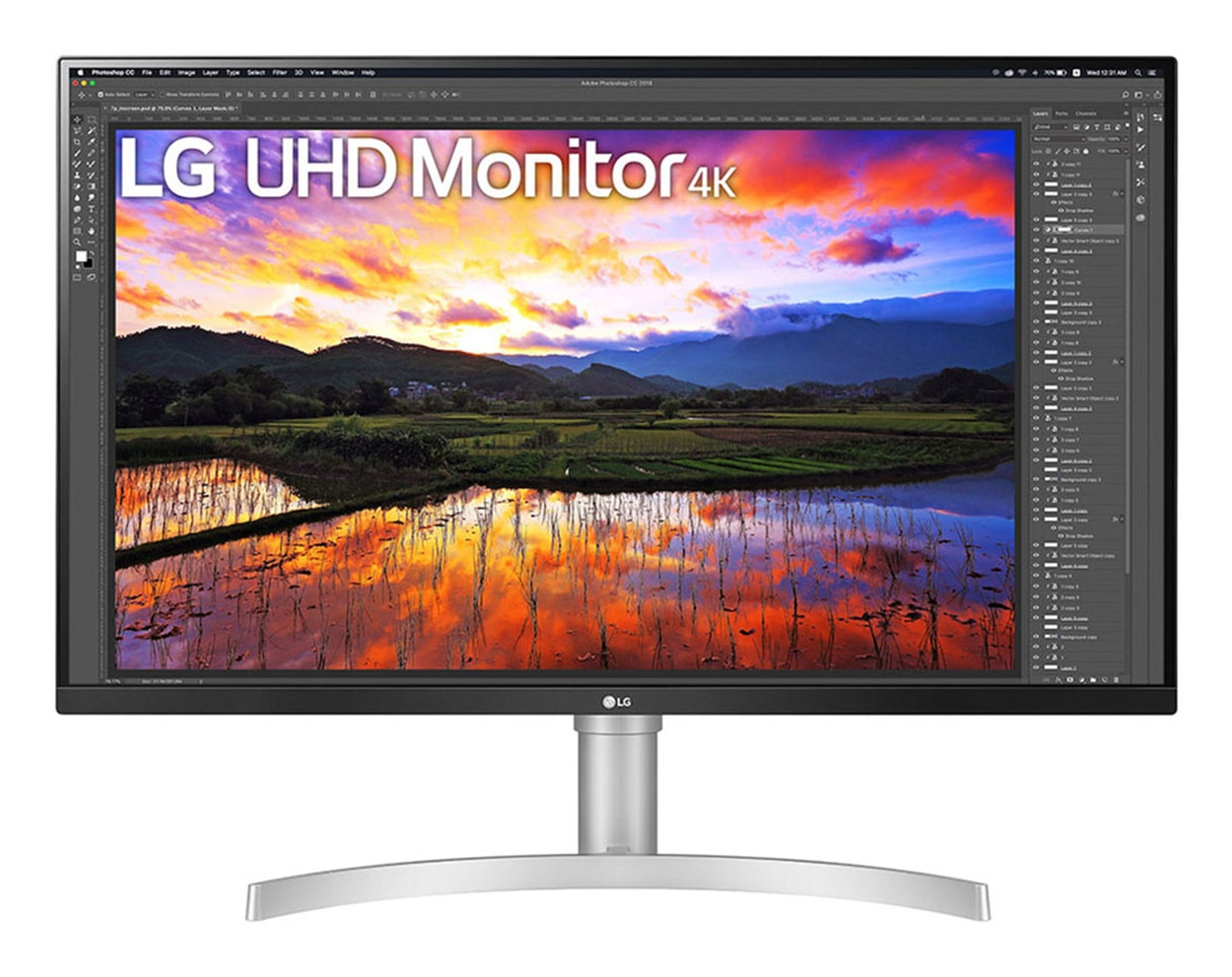 LG 32UN650K-W monitor 31.5”