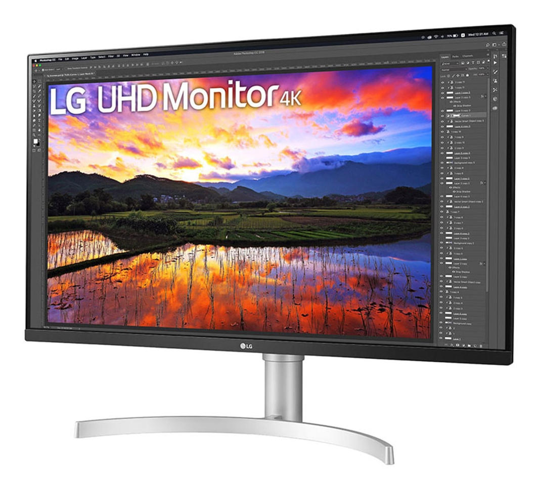 LG 32UN650K-W monitor 31.5”