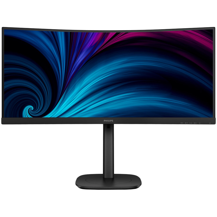 PHILIPS Monitor LED 34B2U3600C 34” 3440 x 1440 VA Curved Business monitor WQHD with USB-C 4ms Docking RJ45…