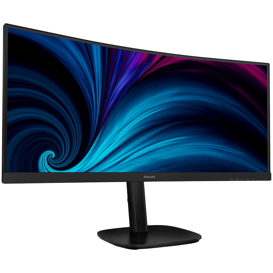 PHILIPS Monitor LED 34B2U3600C 34” 3440 x 1440 VA Curved Business monitor WQHD with USB-C 4ms Docking RJ45…