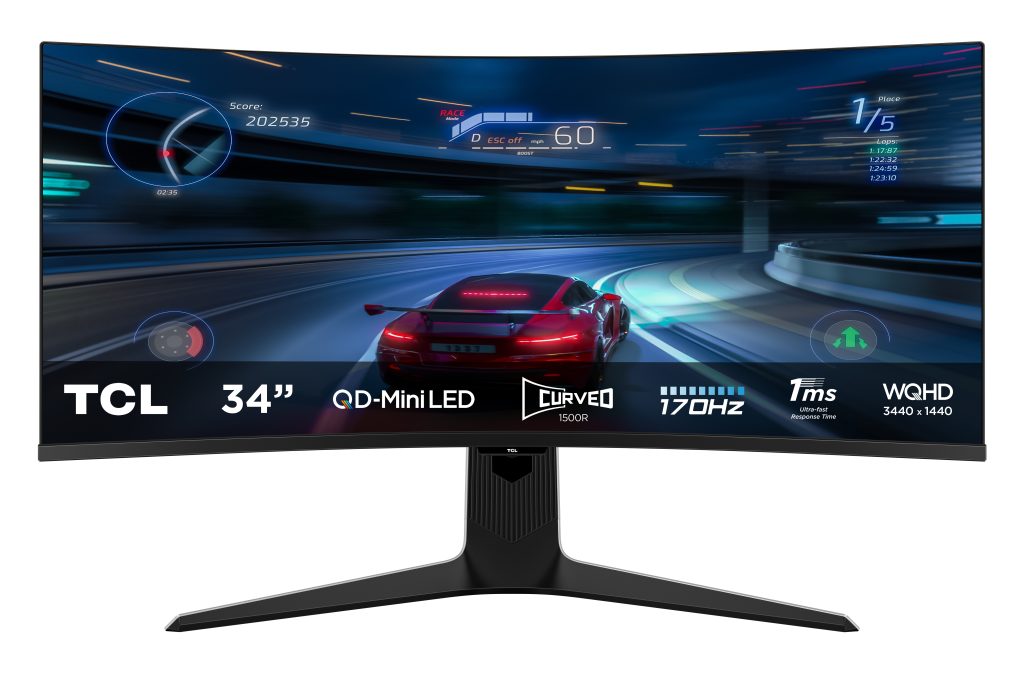 TCL HDR QD-Mini LED 34R83Q 34in