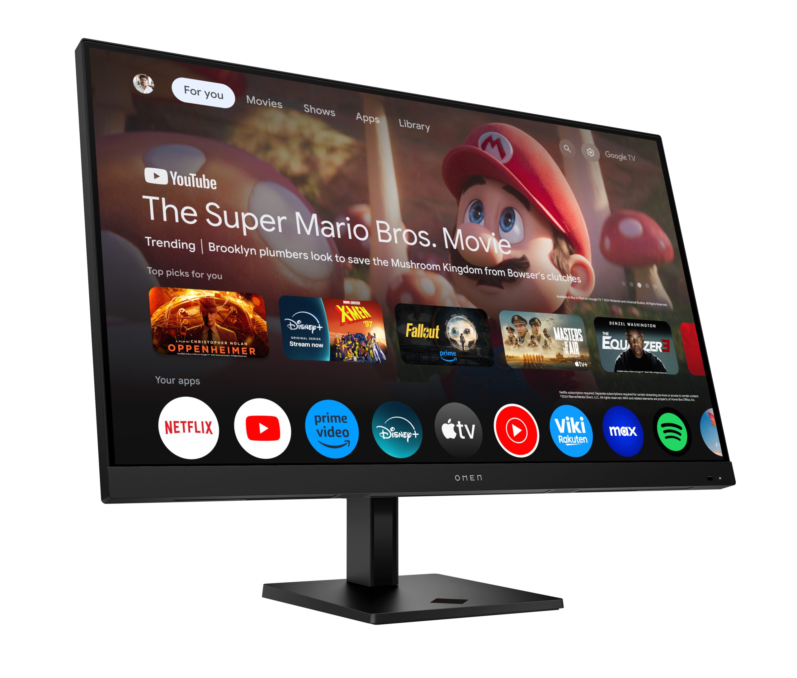 OMEN by HP 31.5 inch UHD 144Hz Smart Gaming Monitor – OMEN 32x