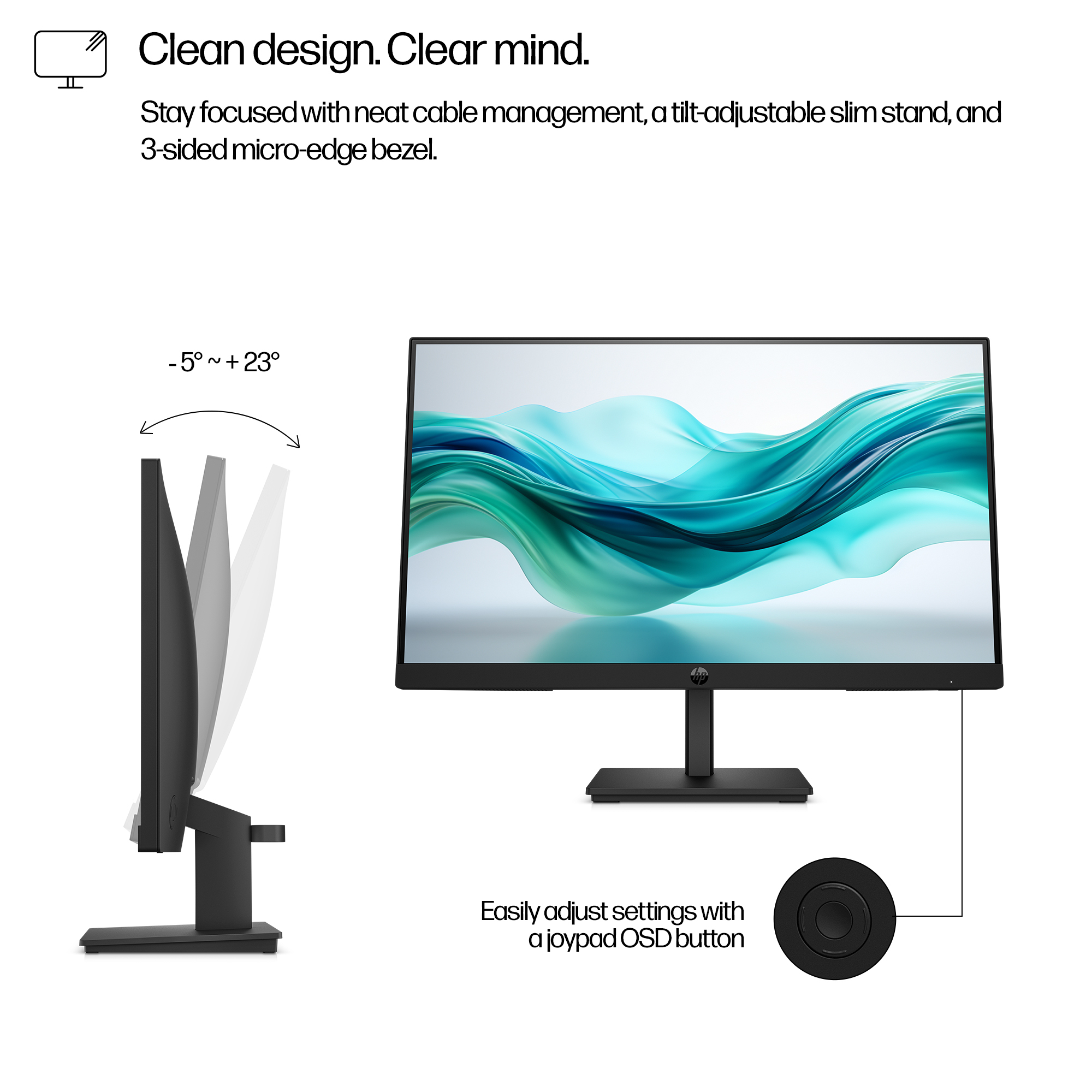 HP Series 3 Pro FHD 322pf 21,5in (9U5B0UT)