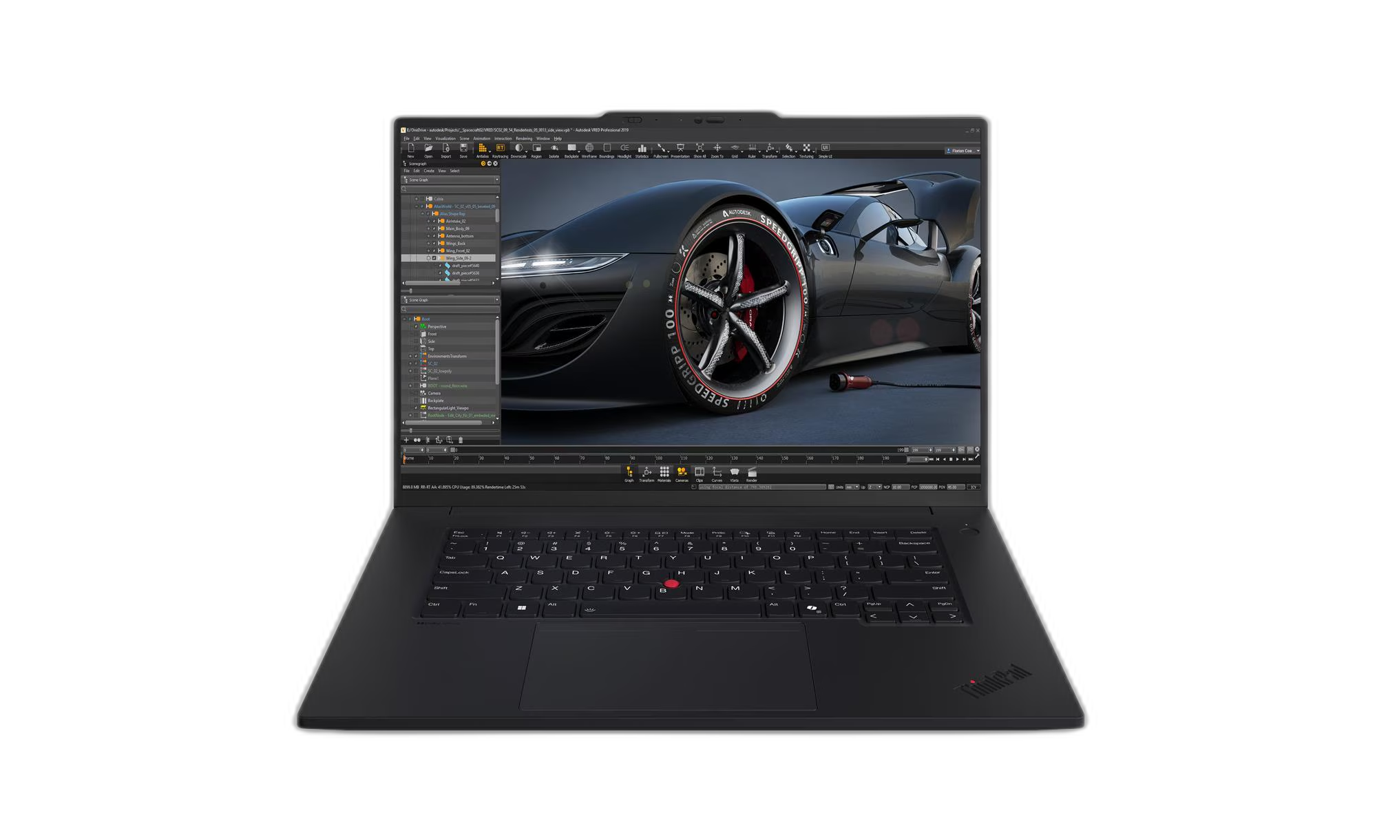 Lenovo ThinkPad P1 Gen 7 Ultra 9 185H/32GB/1TB/16” 4K Touch/RTX 3000/W11P