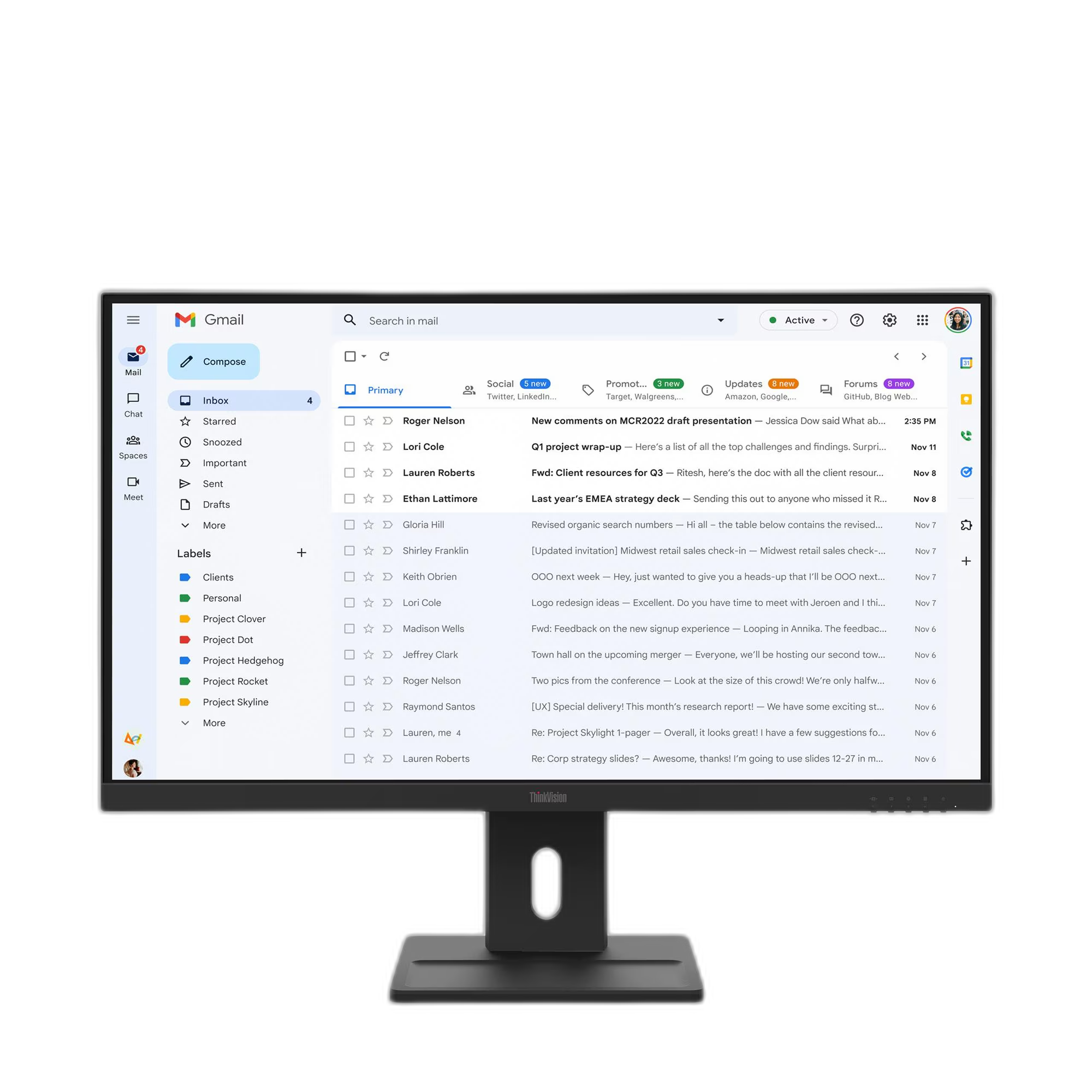 Lenovo ThinkVision E27-40 27 FHD IPS DP Speaker