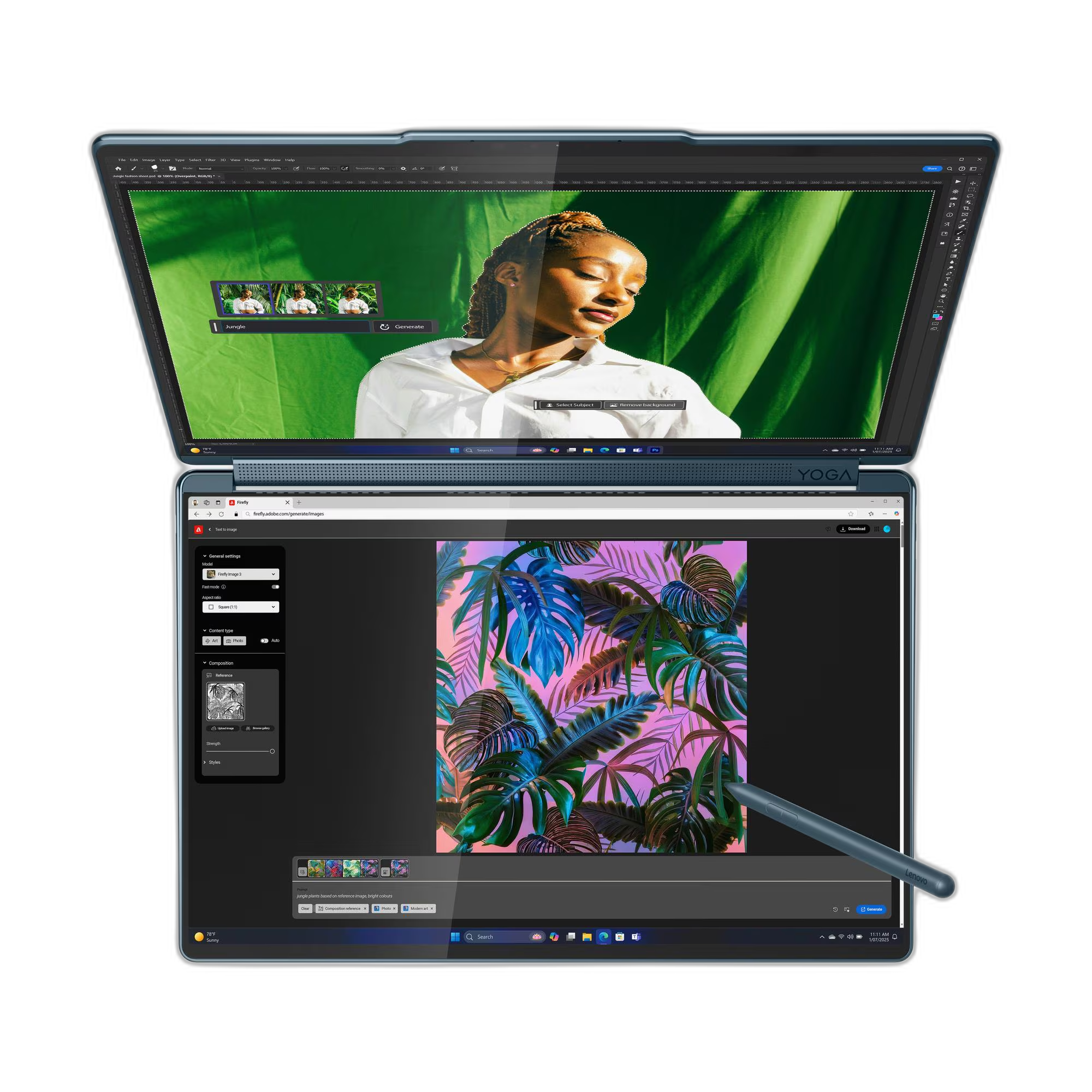 Laptop Lenovo Yoga Book 9i 14IAH10 U7 255H/32GB/1TB/3K/W11P
