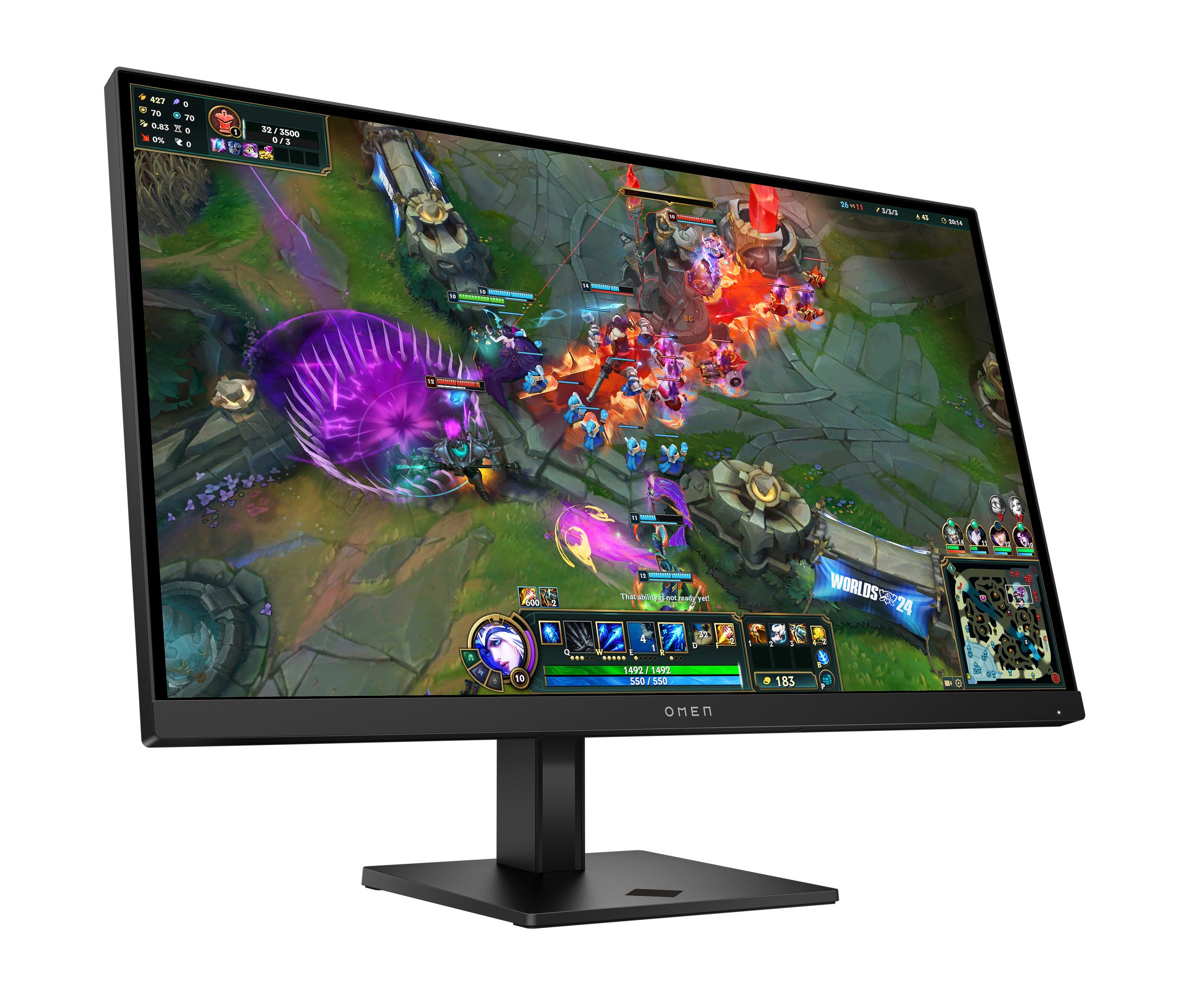 HP OMEN 27 inch QHD 280Hz Gaming Monitor – 27qs G2