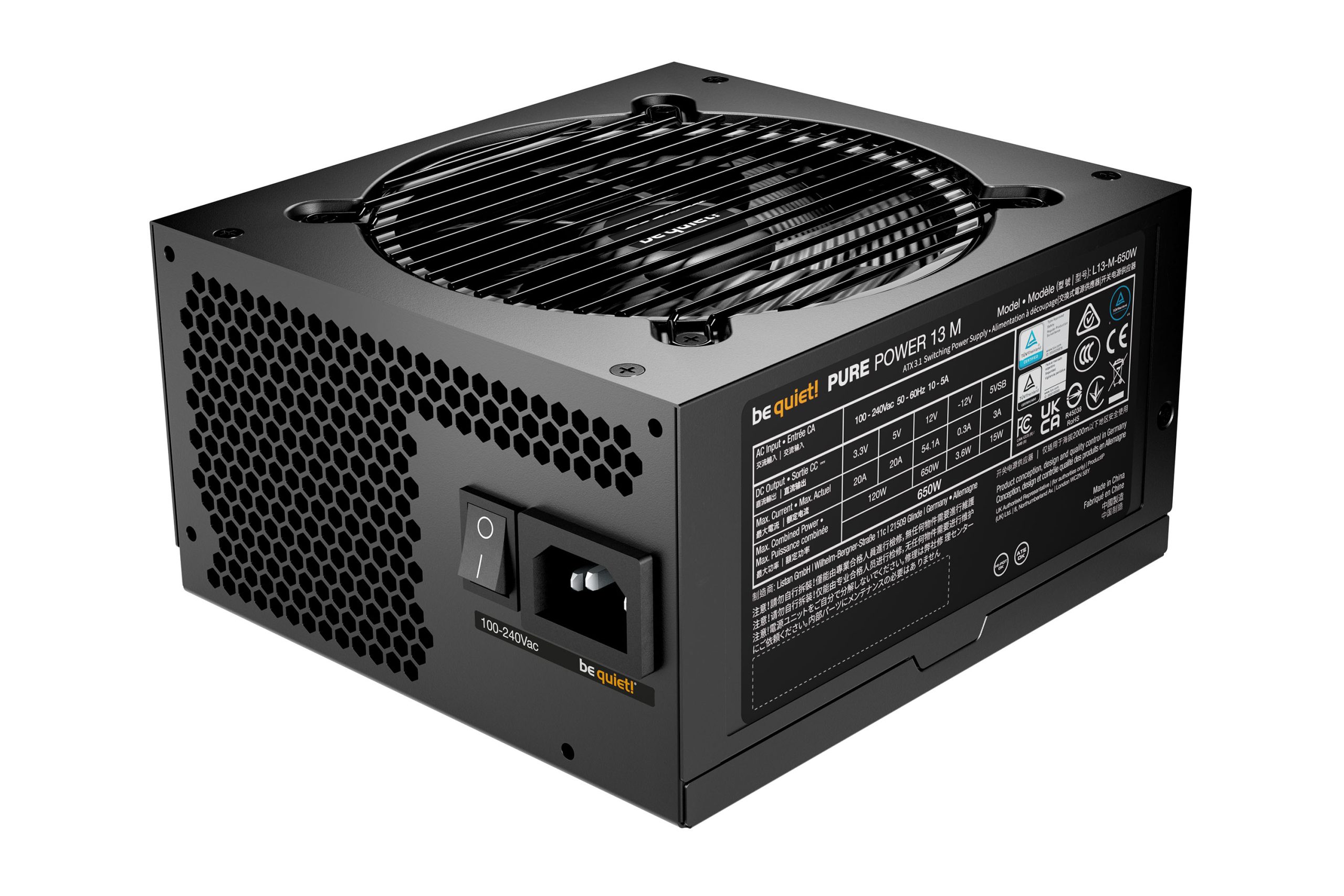 be quiet! Pure Power 650W Gold