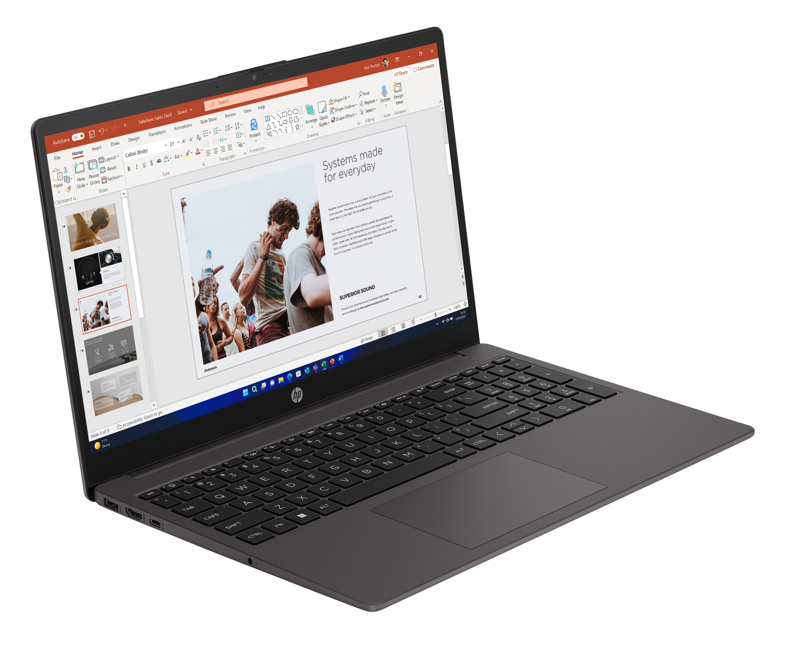 HP 250 G10 — Core i5, 8 GB, 512 GB SSD