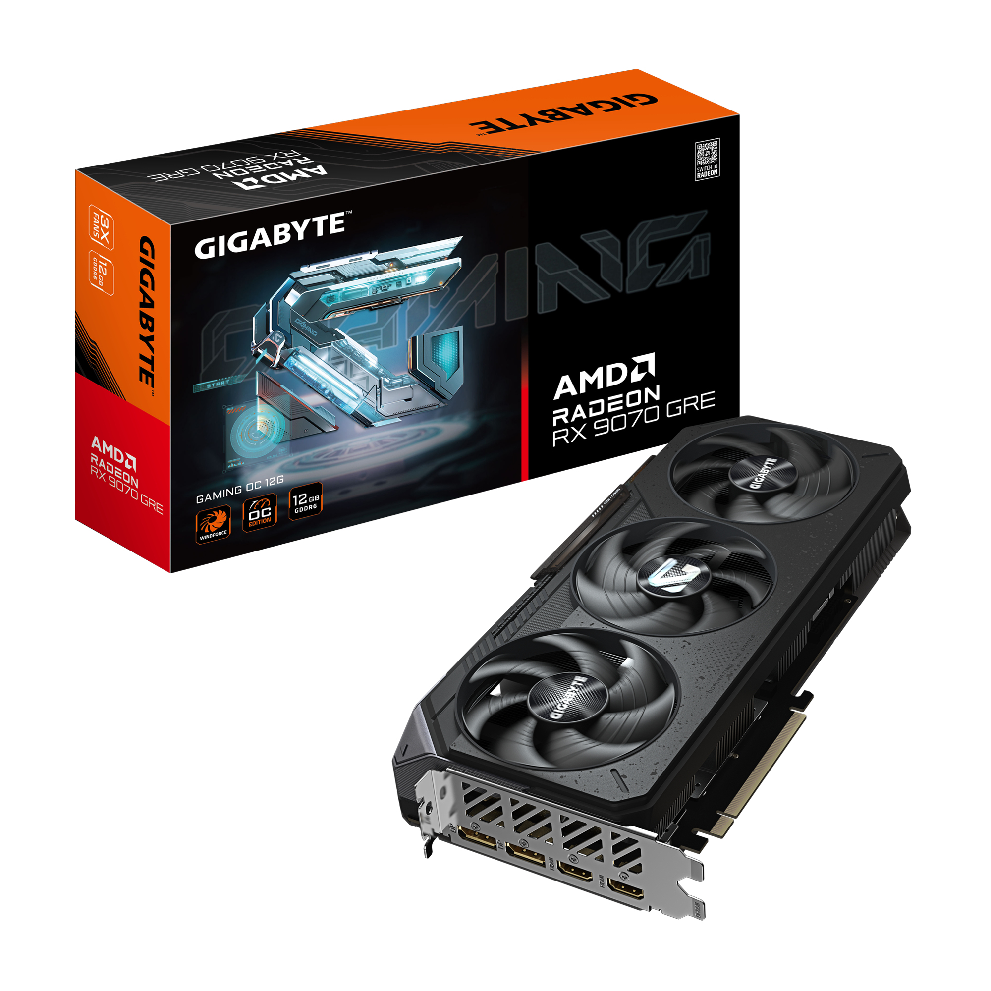 Gigabyte RX 9070 GRE Gaming 12