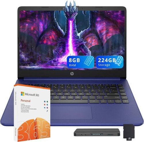 HP Stream 14-CF2111 — Intel Celeron, 4 GB, 64 GB eMMC
