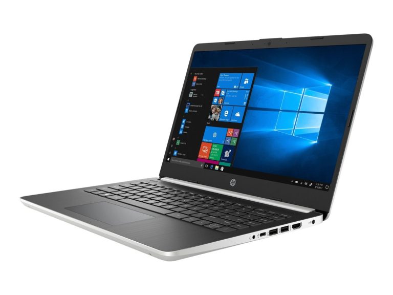 HP 14-DQ0005 — Intel Pentium, 4 GB, 64 GB eMMC