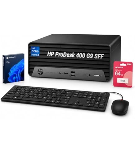 HP ProDesk 400 G9 SFF — Core i7, 8 GB, 256 GB SSD