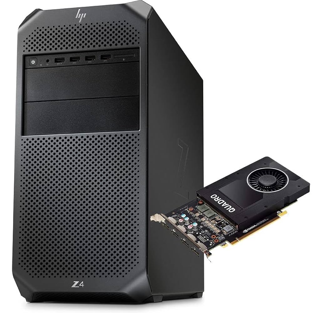 HP Z4 G4 Workstation Tower — Core i9, 64 GB, 256 GB SSD