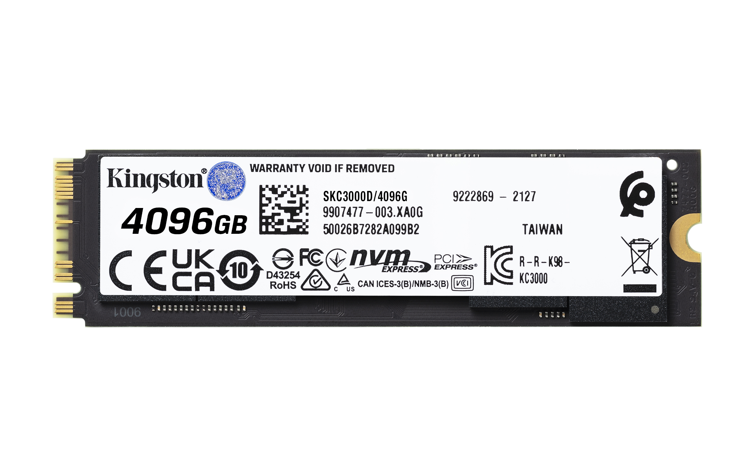 Kingston SSD 4TB KC3000