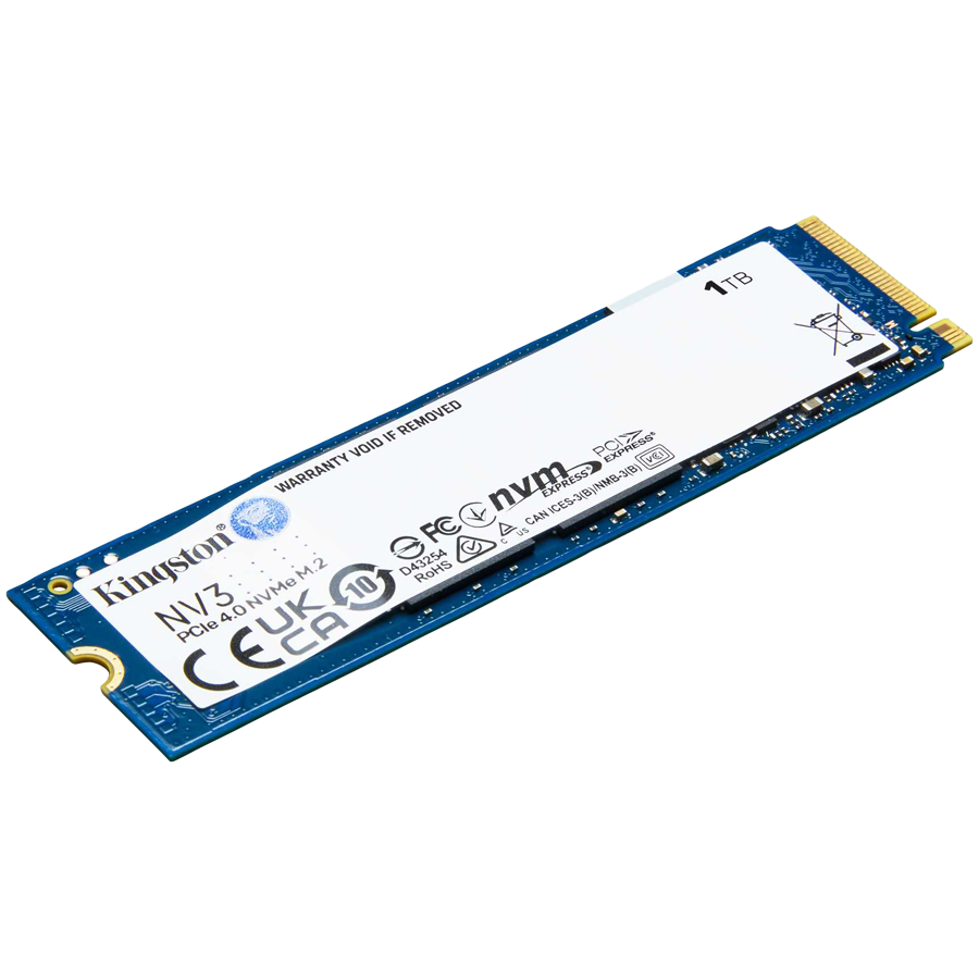 Kingston 1TB NV3 SSD M.2 2280 PCIe 4.0 NVMe