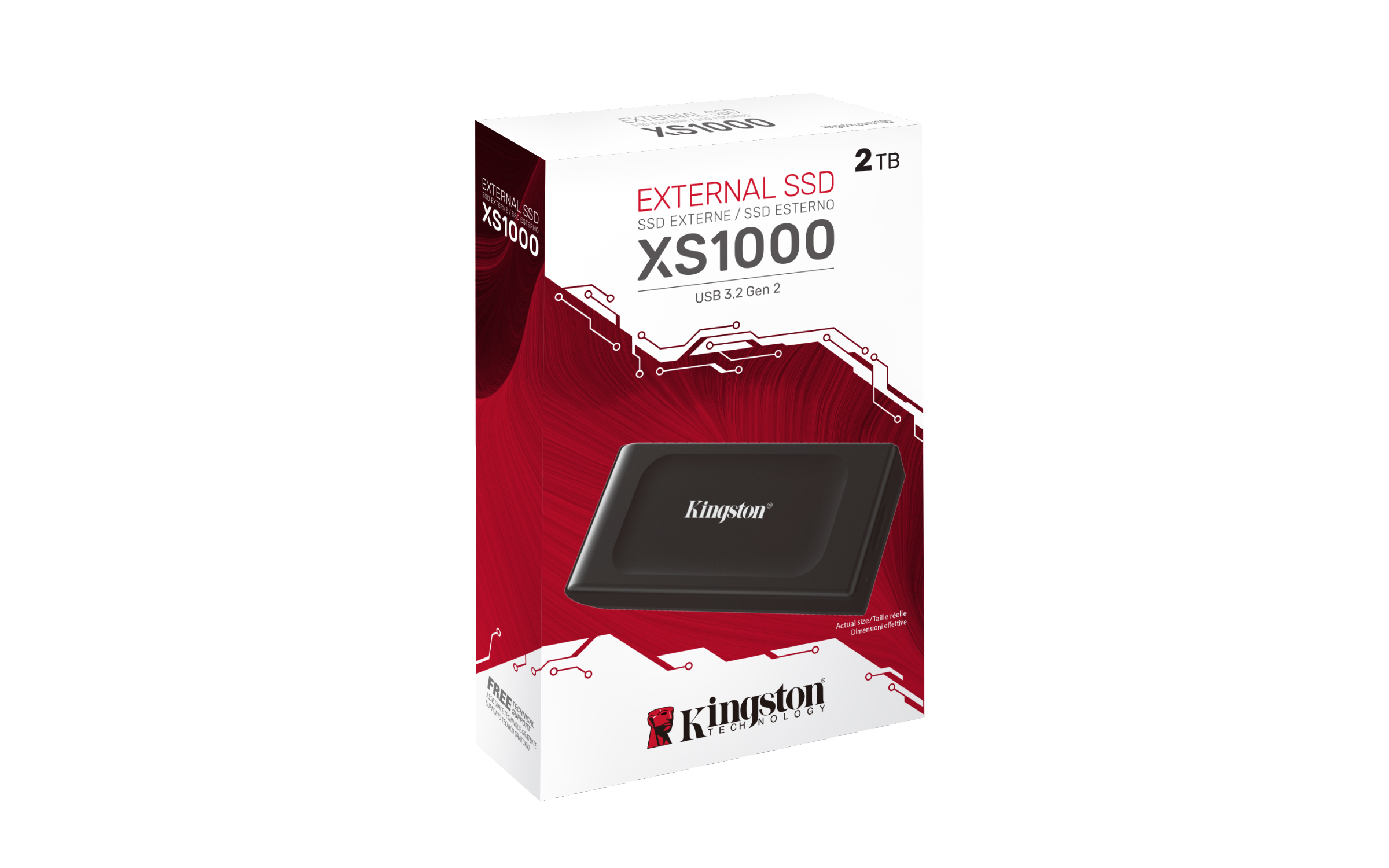 Kingston EXT SSD 2TB; XS1000;