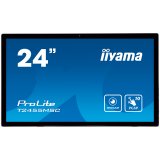 IIYAMA Monitor LED T2455MSC-B1 24” multi-touch IPS 1920×1080 16:9 400cd 1000:1 5ms projective capacitive touch HDMI DP USB