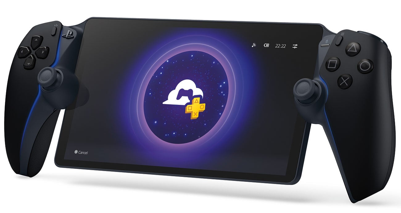 Sony Playstation Portal Remote Player MIDNIGHT BLACK : for PS5, 8” LCD Screen, Haptic Feedback