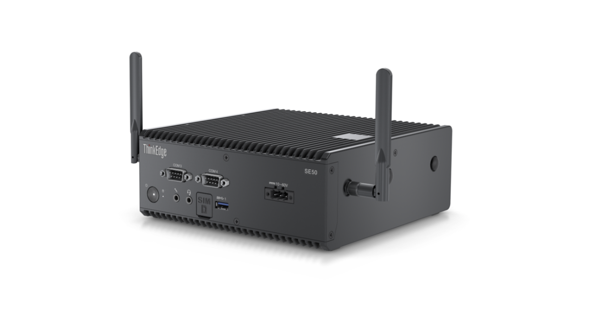 Lenovo Tiny ThinkEdge SE50 i5-8365UE/16GB/512M2/Wi/B/W11IOT