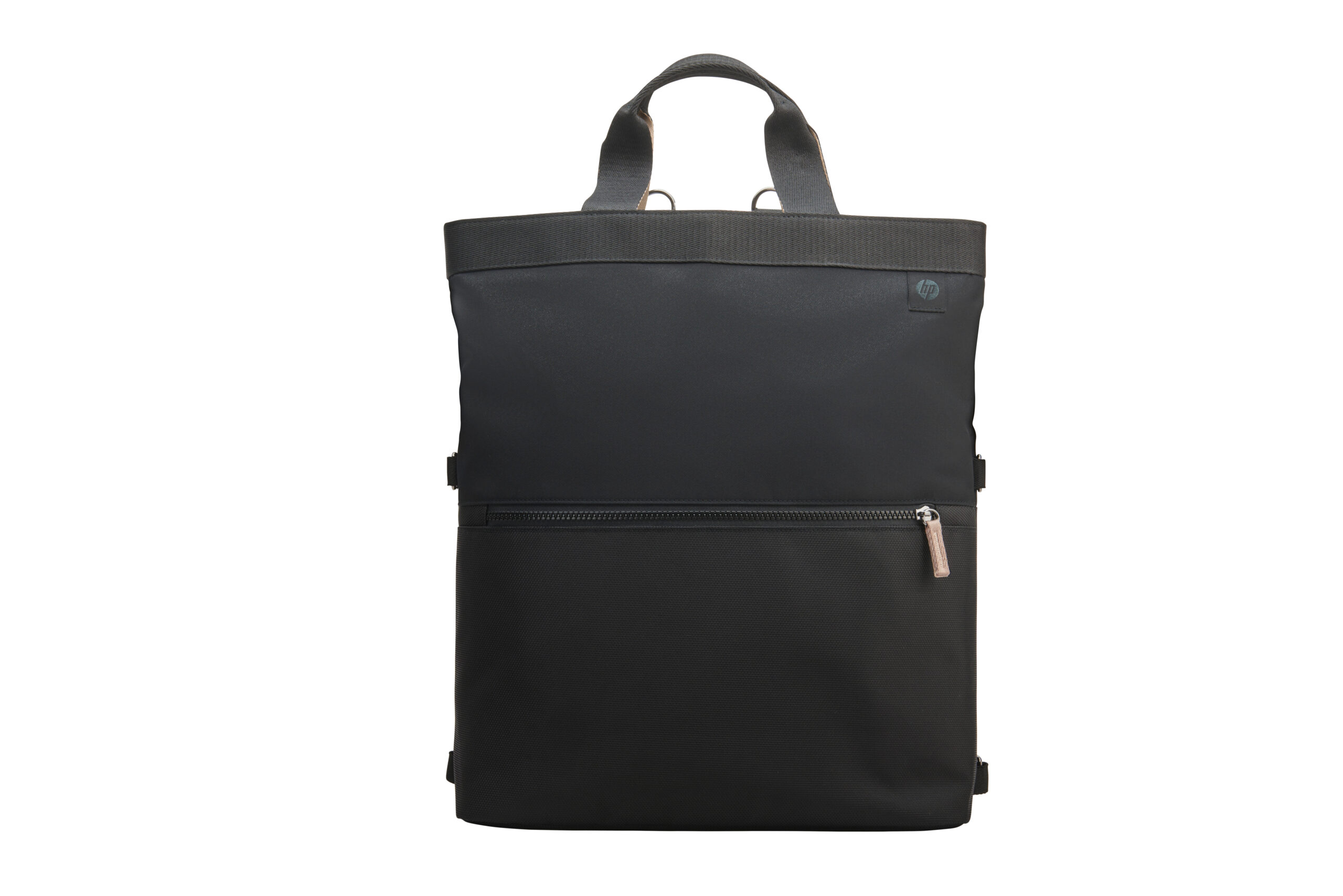 HP 14 Convertible Laptop Backpack Tote BLACK / TAUPE