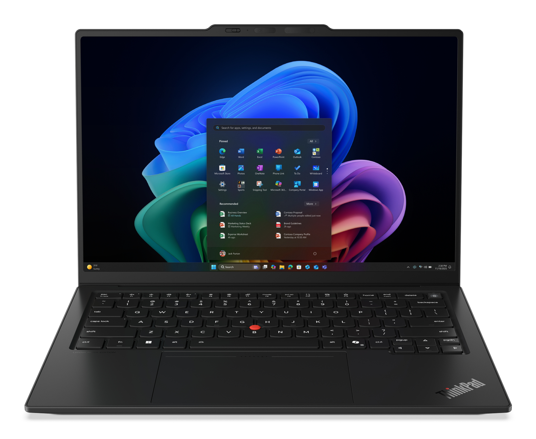 Lenovo ThinkPad X1 CARBON Gen 14 AURA EDITION Core™ Ultra 5 335 vPro 512 SSD 32GB 14”(2880×1800) WIN11 Pro