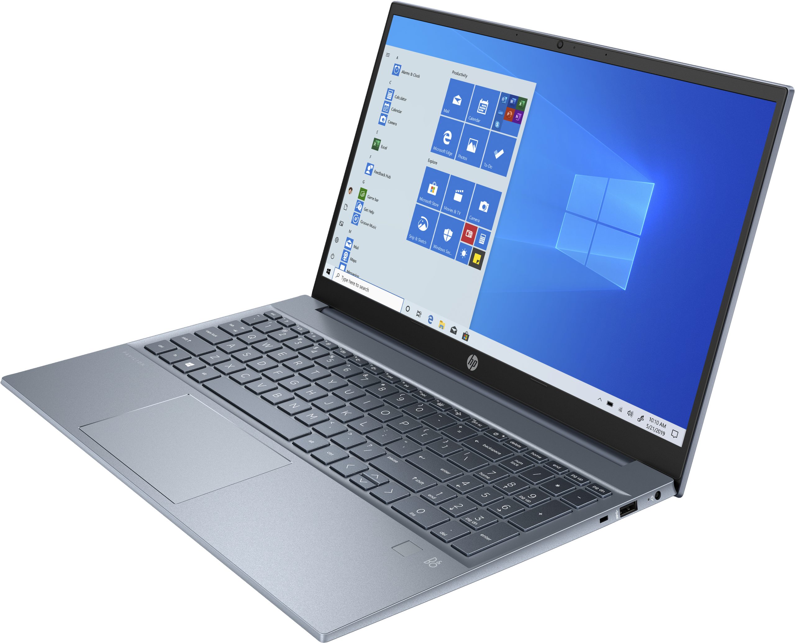 HP Pavilion 15-EH1070 Ryzen™ 7 5700U 512GB SSD 8GB 15.6” (1920×1080) IPS WIN10 FOG BLUE ALUMINUM