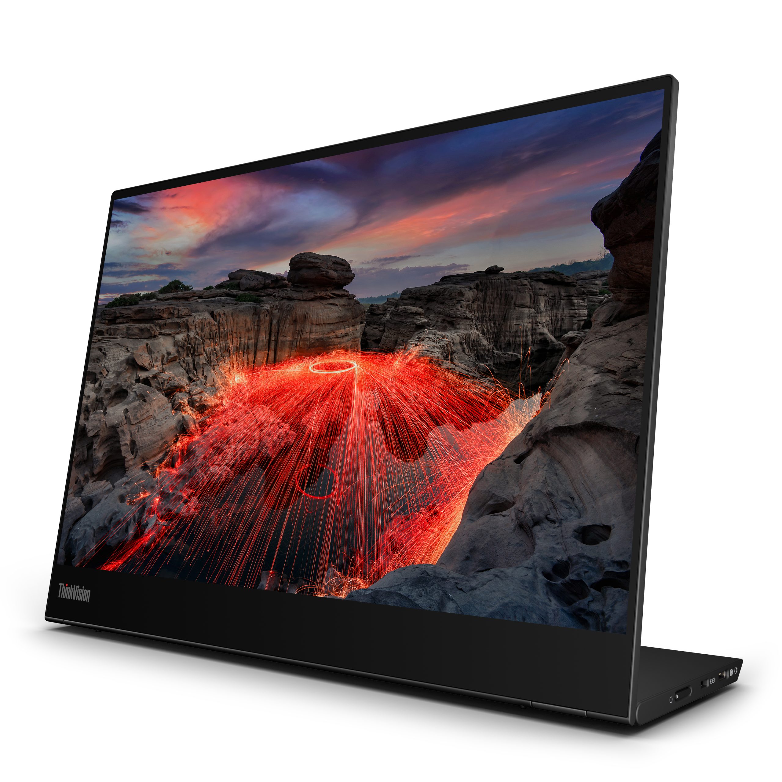 Lenovo ThinkVision M14t Gen 2 Monitor 14” (2240×1400) TOUCHSCREEN IPS 300 cd/m² 1500:1 2xUSB-C (w / DP 1.2)…