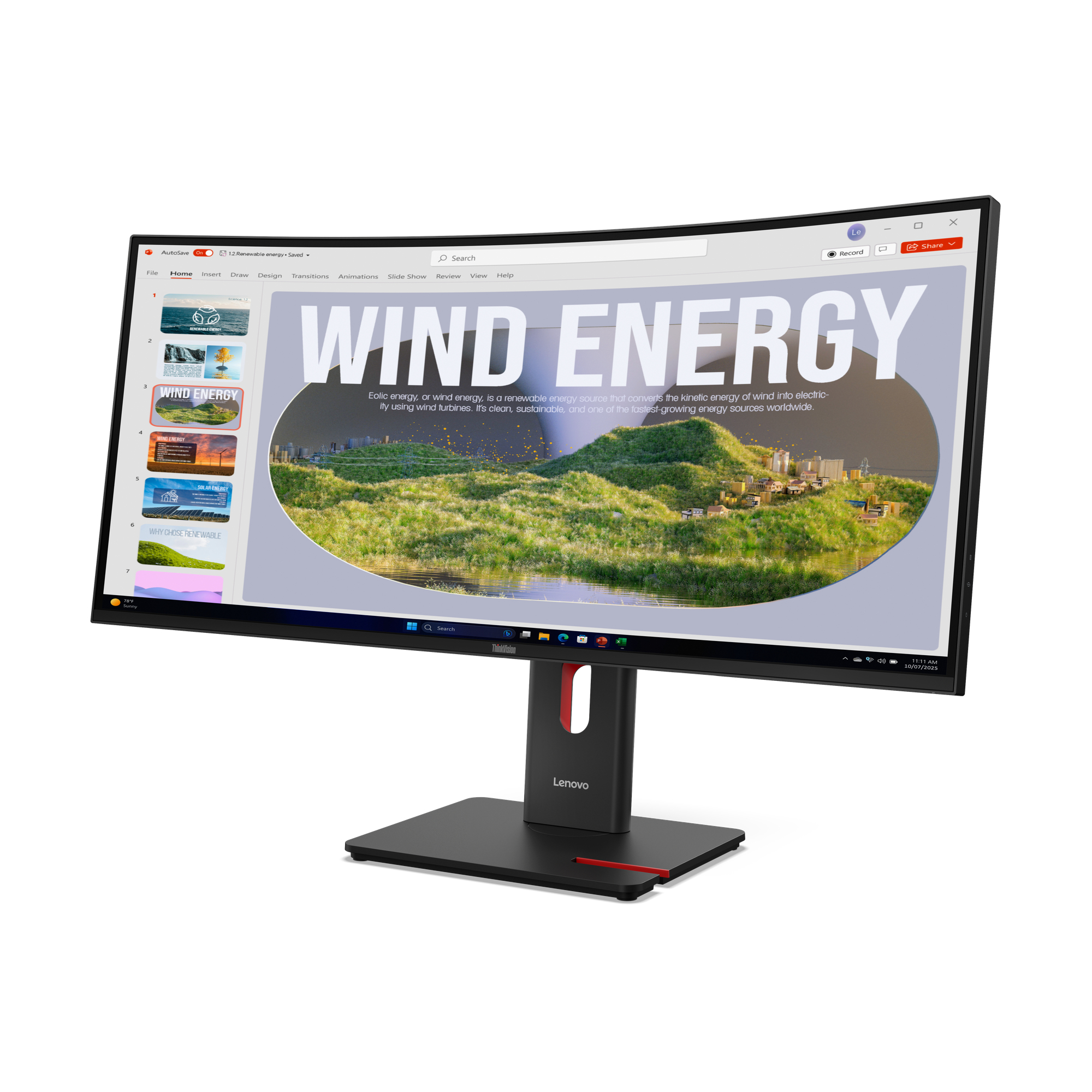 Lenovo ThinkVision T34WD-40 UWQHD/USB-C 34”Monitor