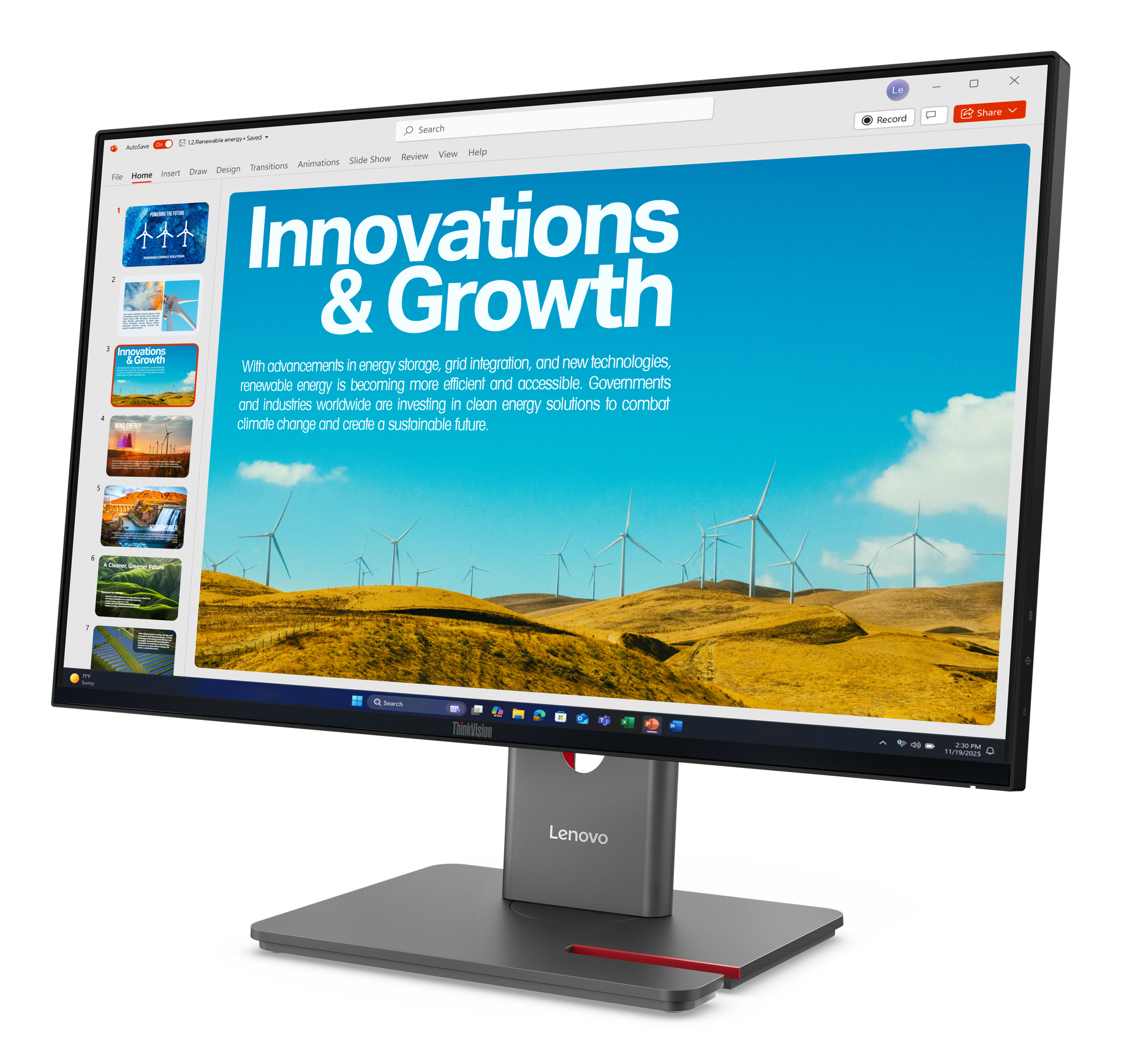 Lenovo ThinkVision P24QD-40 QHD/DP/USB-C/IPS 24”