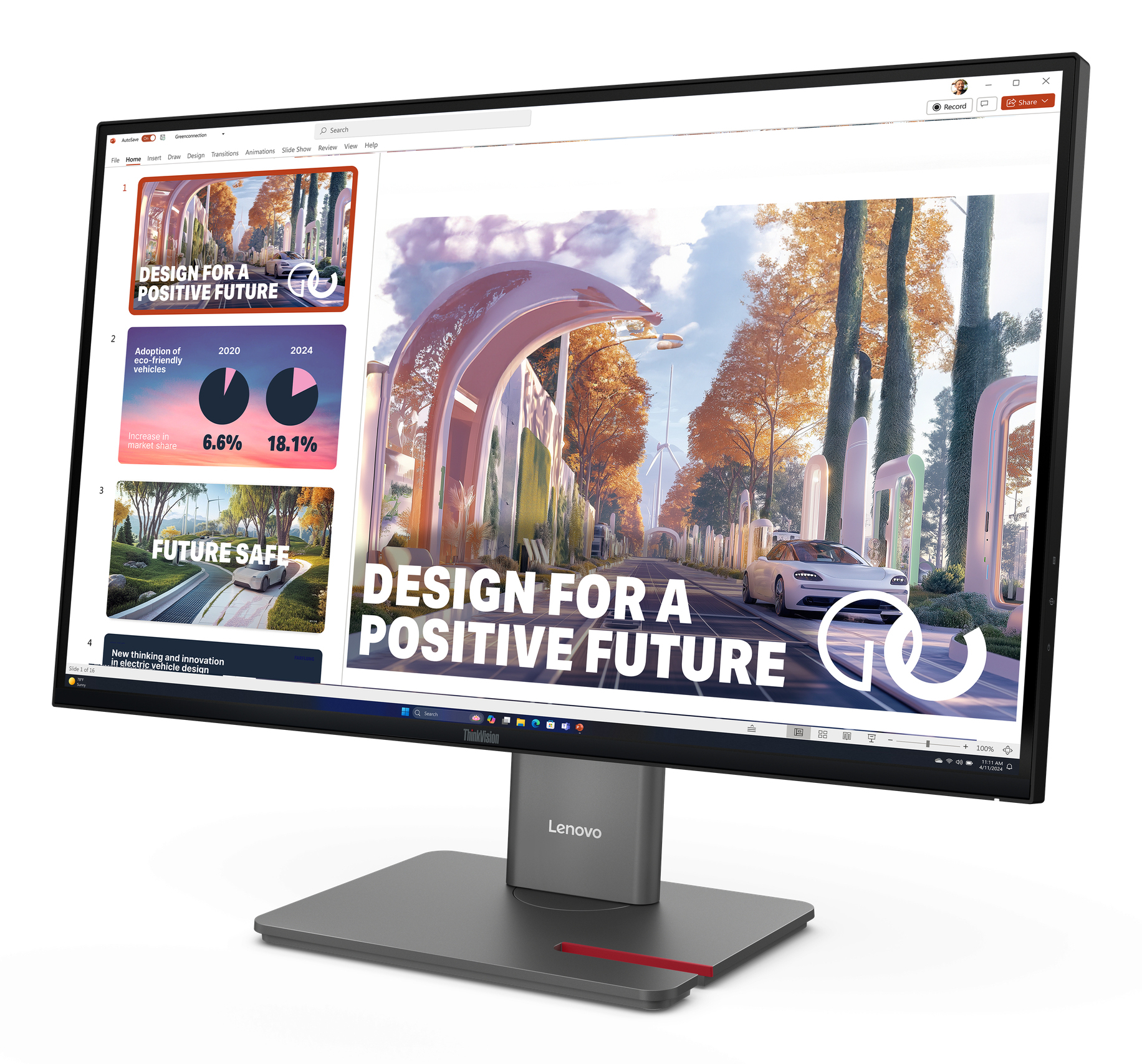 Lenovo ThinkVision P27QD-40 QHD/IPS 27” USB-C