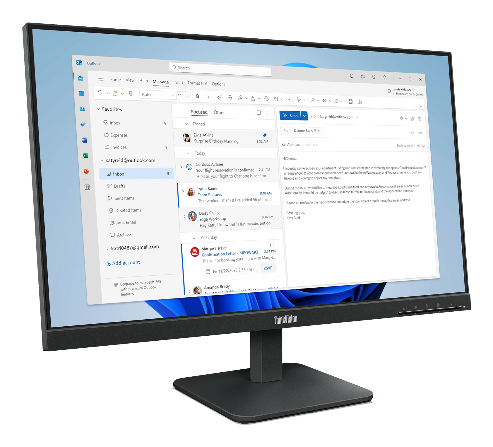 Lenovo ThinkVision S24-4e FHD/ 24”Monior