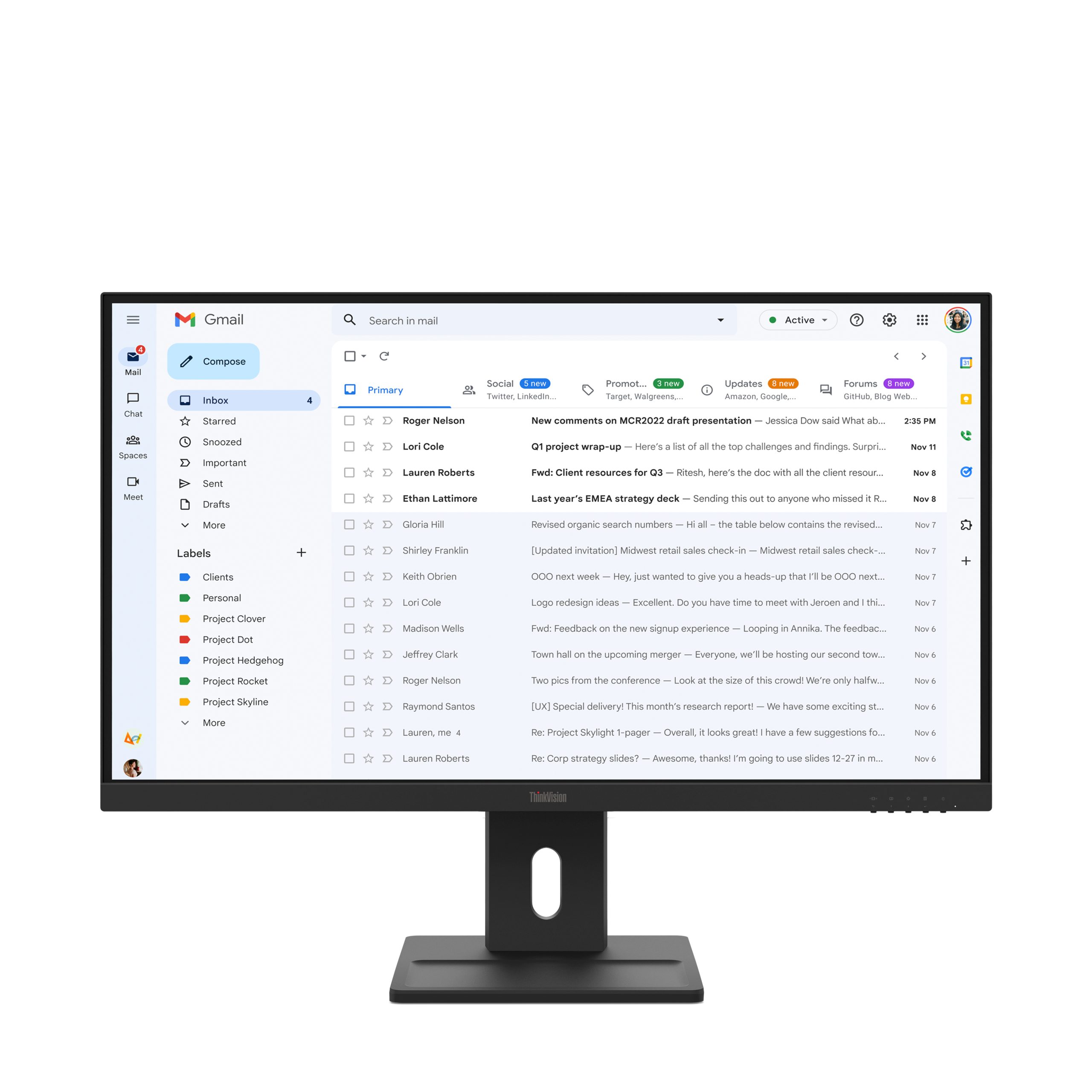 Lenovo ThinkVision E27-40/FHD/IPS/DP/Speaker 27”