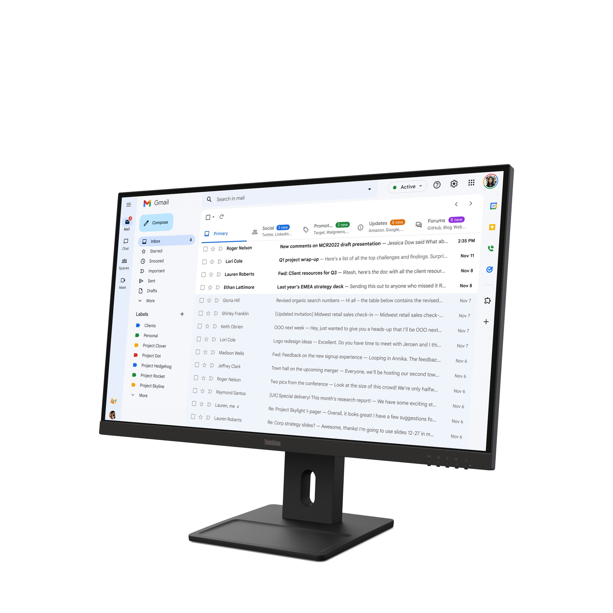 Lenovo ThinkVision E27-40/FHD/IPS/DP/Speaker 27”