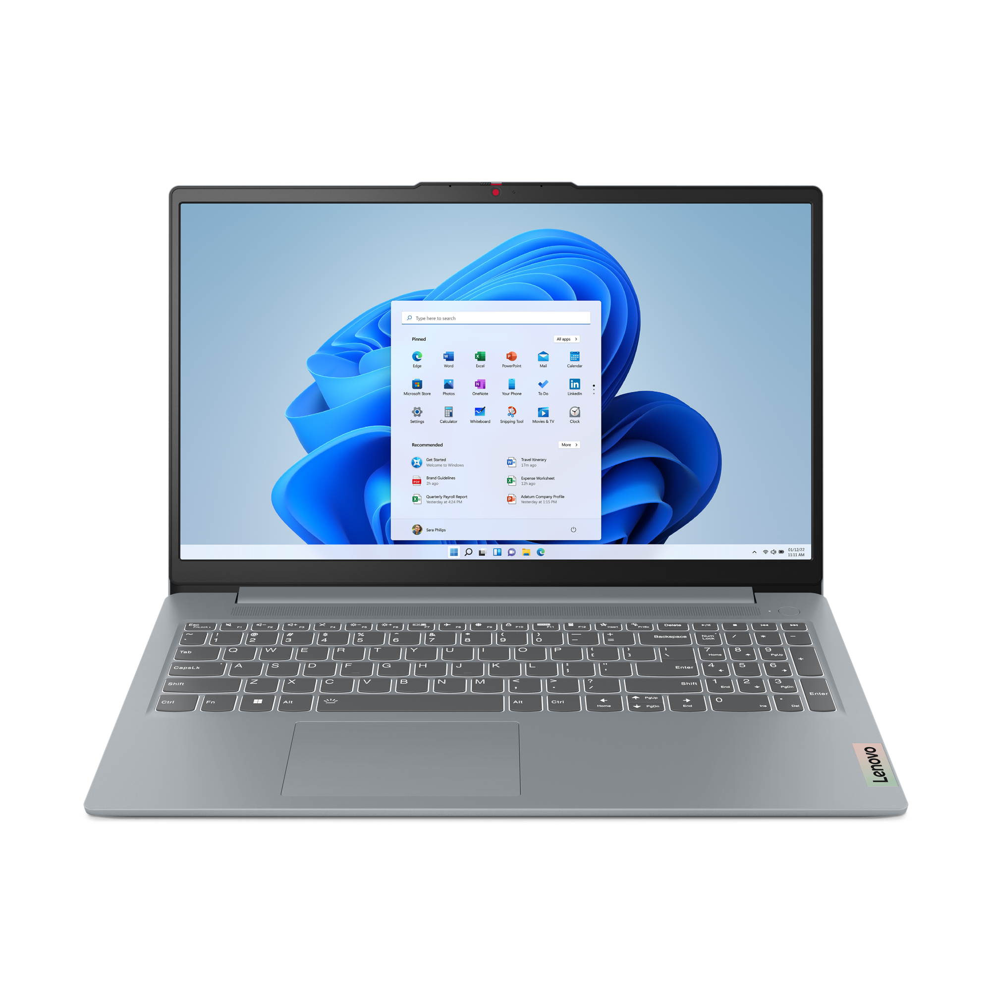 Lenovo Slim 3 15IAN8 Core™ i3-N305 128GB UFS 8GB 15.6” (1920×1080) WIN11 S ARTIC GREY