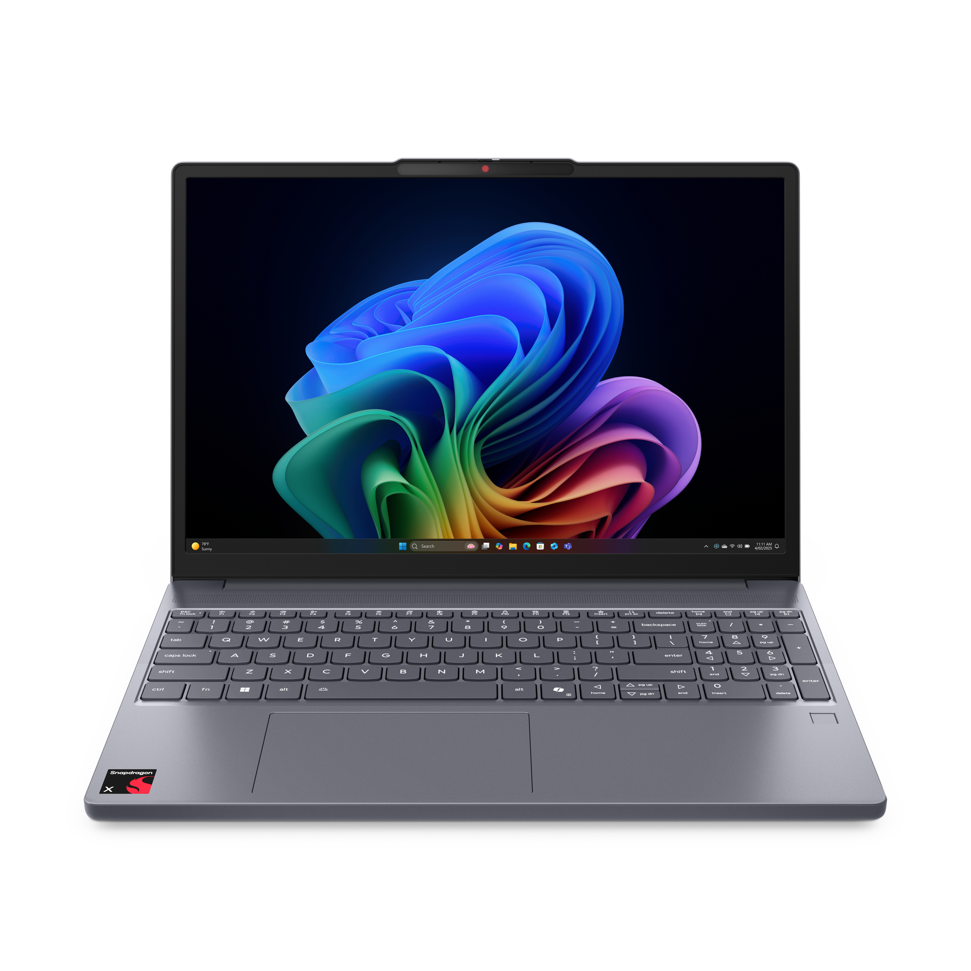 Lenovo IdeaPad Slim 3X Snapdragon™ X 512GB SSD 16GB 15.6” (1920×1080) WIN11 Luna Grey