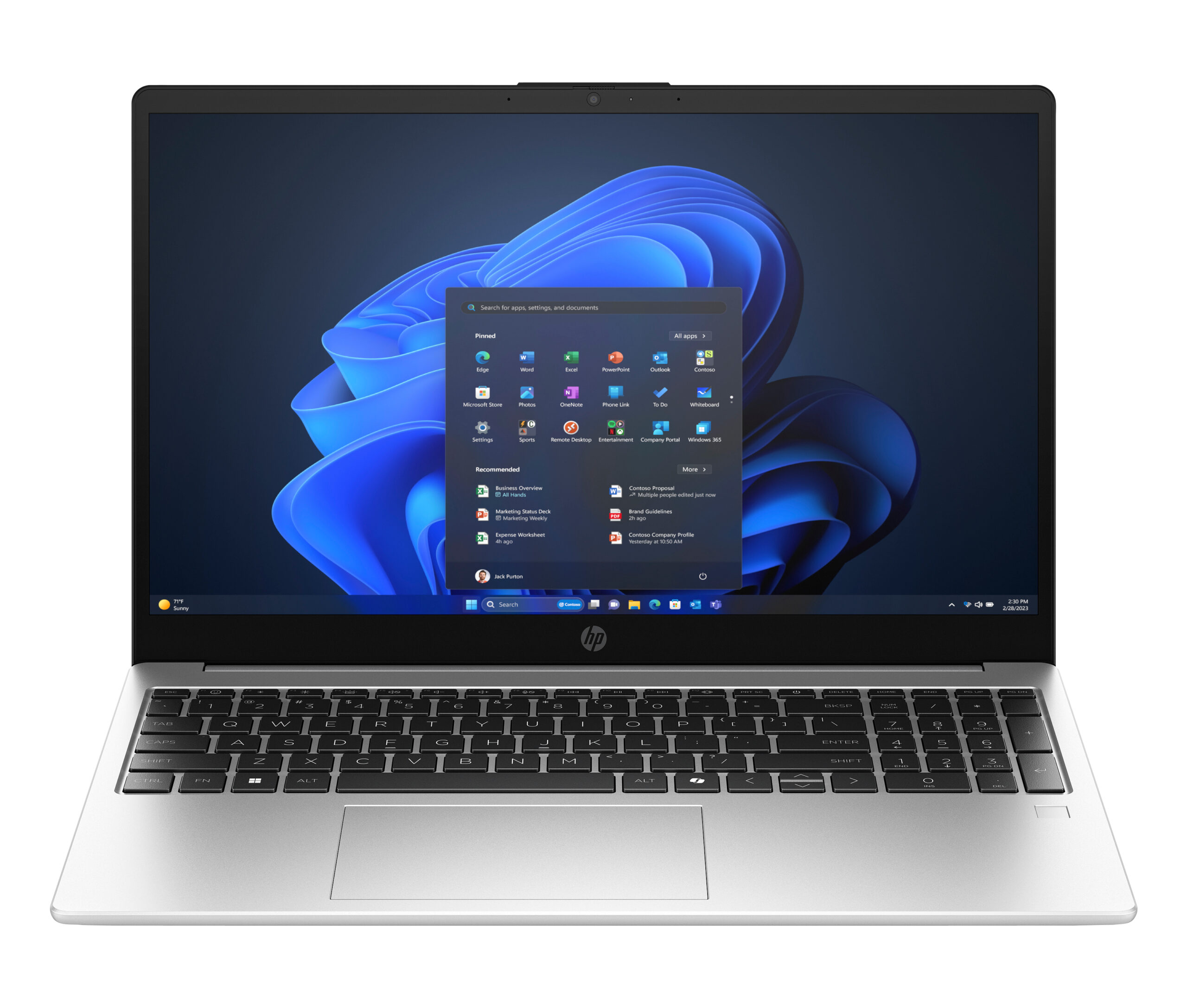 HP 250R 15.6 inch G10 Notebook PC — Core i5, 8 GB, 512 GB SSD