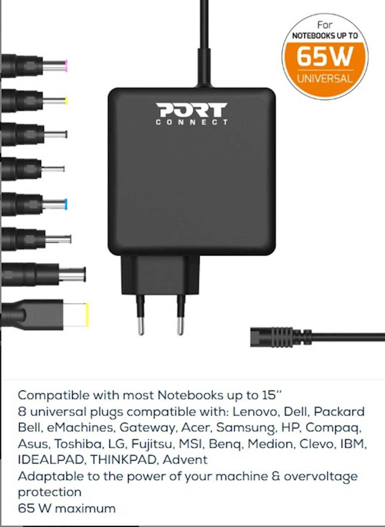 PORT Type C 65W 8 nastavaka