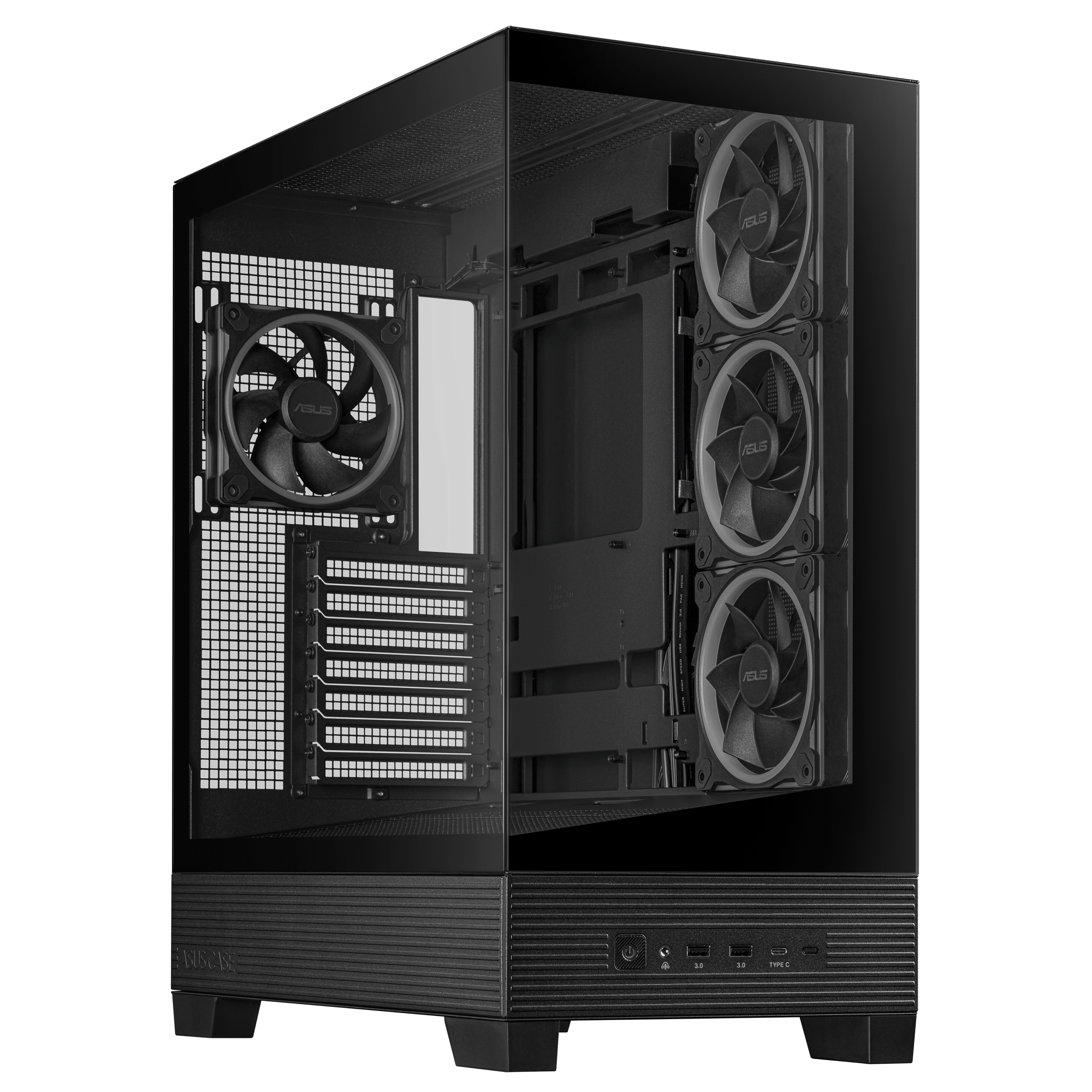 ASUS CASE A31 PLUS TG ARGB BLK