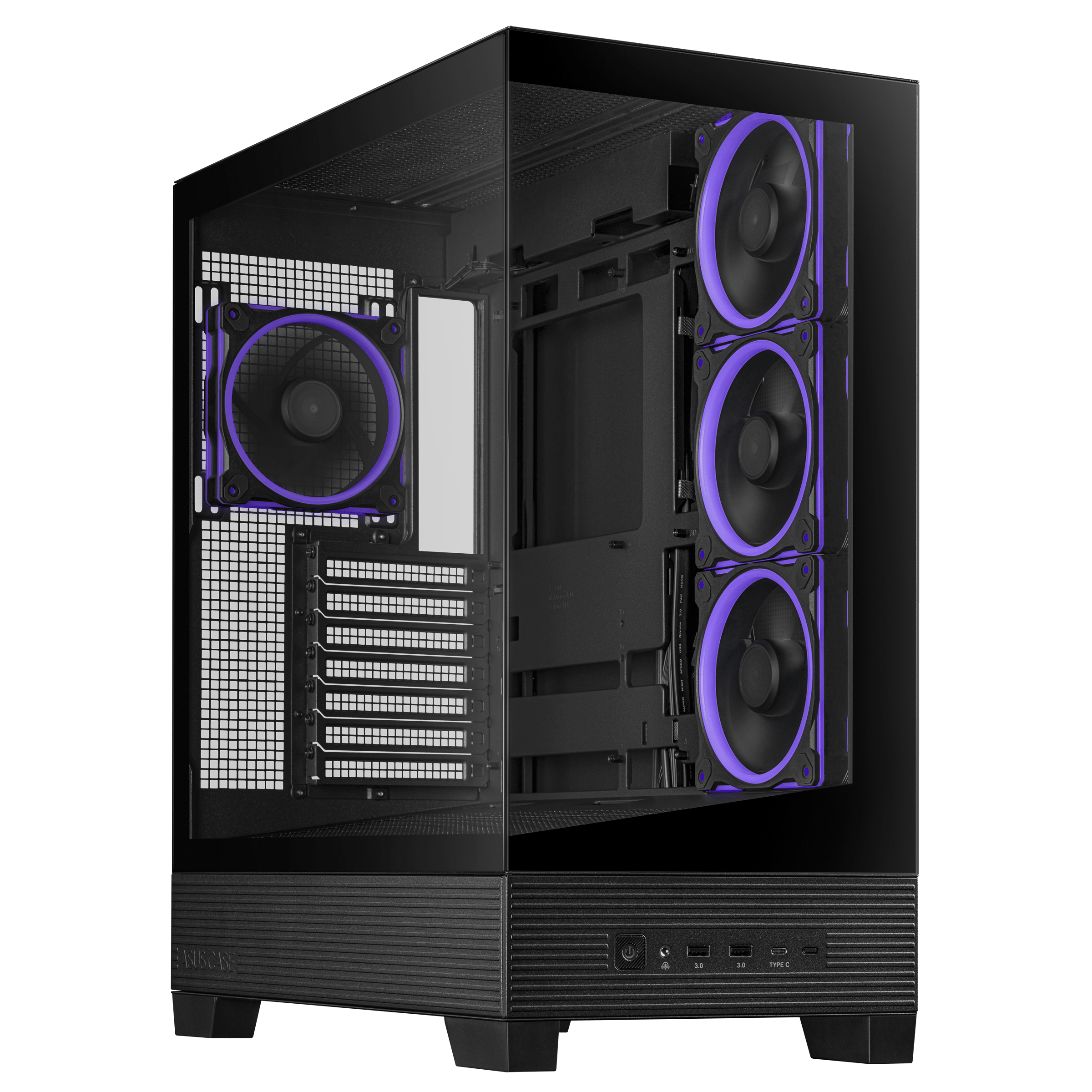 ASUS CASE A31 PLUS TG ARGB BLK